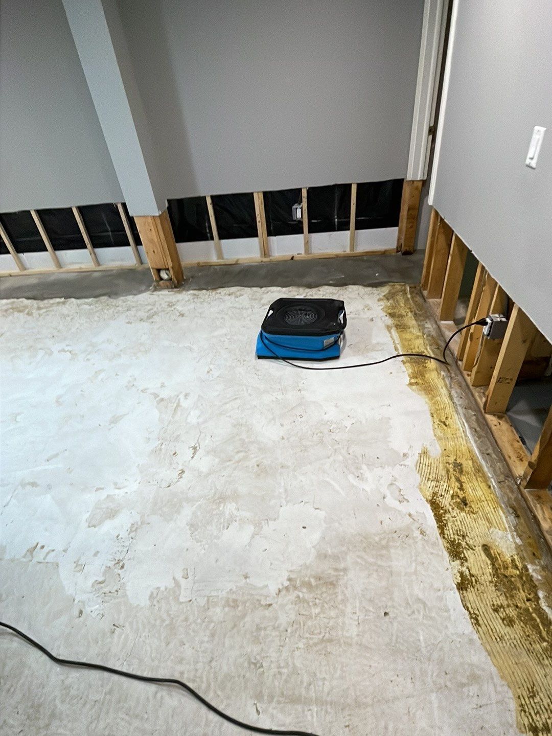 Project in City of the Village of Clarkston by EzDry Water Mitigation & Property Restoration