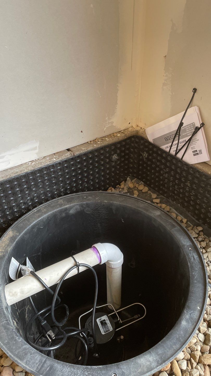 Interior Drain Tile & Sump Pump in New Brighton, MN by Waterproofing Northeast