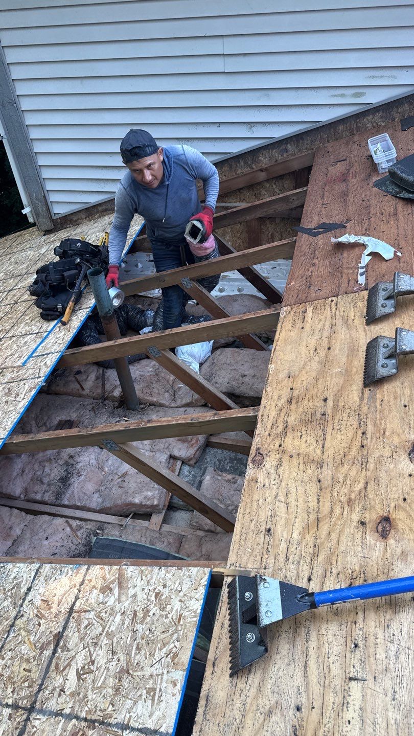 Roof Replacement using Owens Corning Brownwood by 180 Contractors