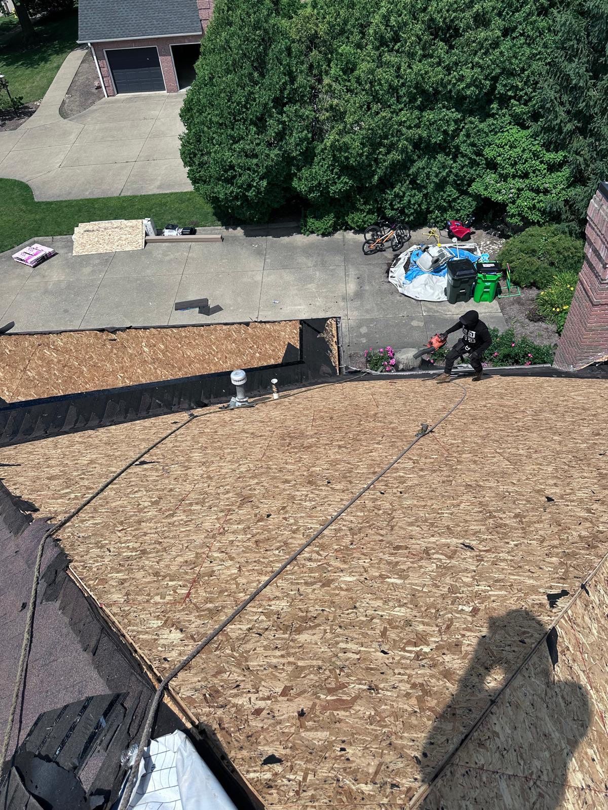 Wooster Residential Roof Replacement Using Multi-Toned Asphalt Shingles by Cornerstone Roofing And Siding