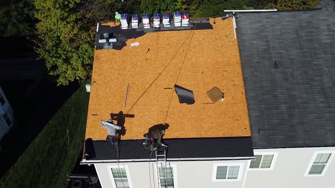 Residential Roofing Installation using GAF Timberline HDZ by Matter Roofing & Construction