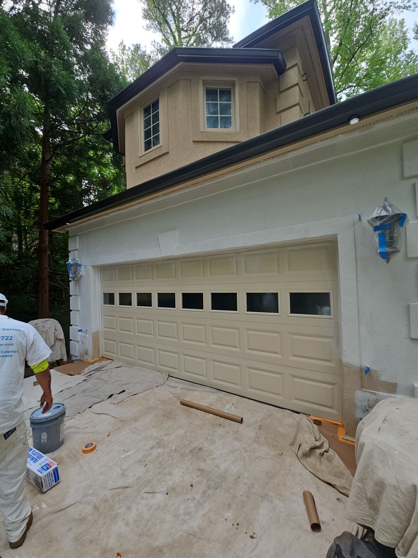 Full Exterior Transformation in Atlanta by Atlanta's Paint Doctor