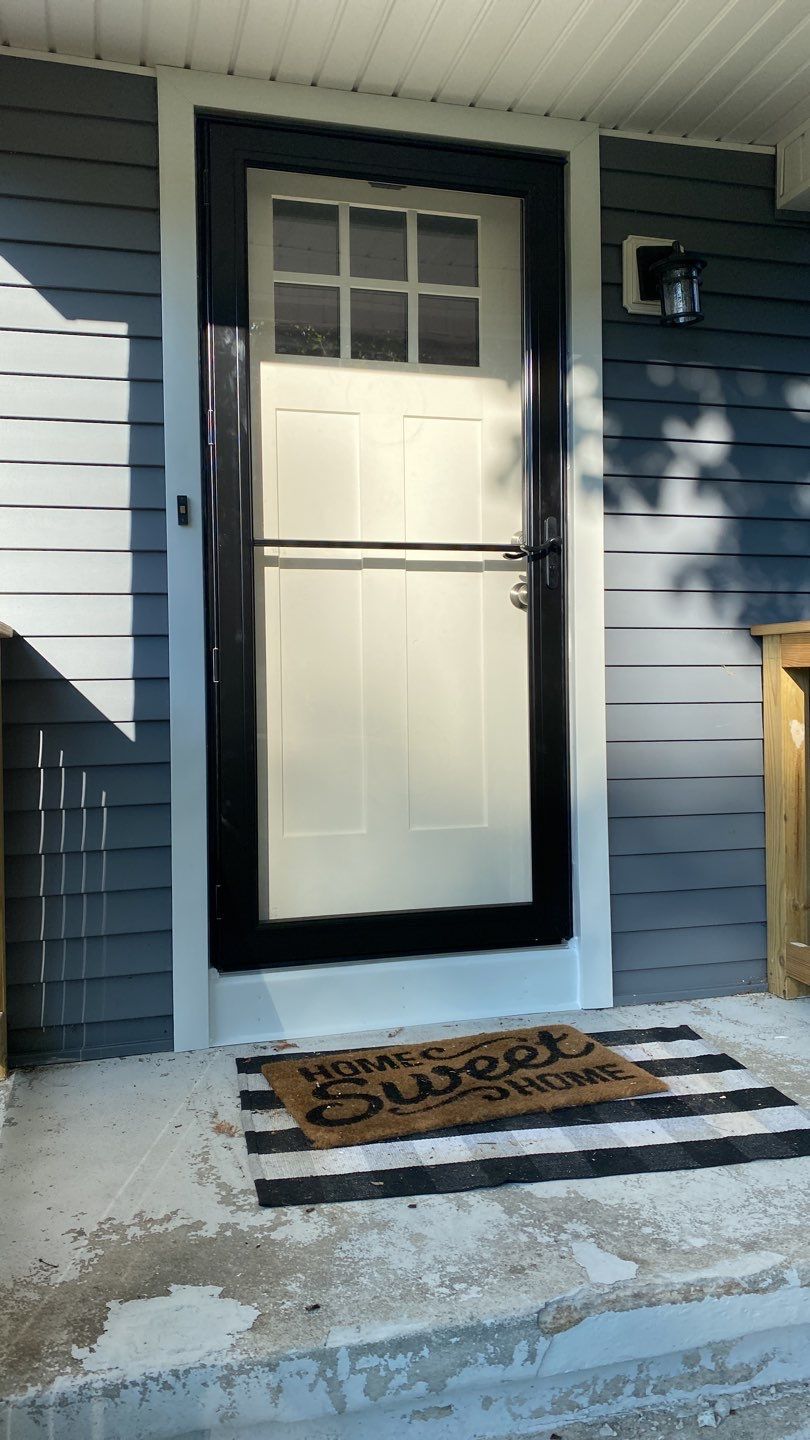 Door Installation using Thermatru by A Plus Exterior