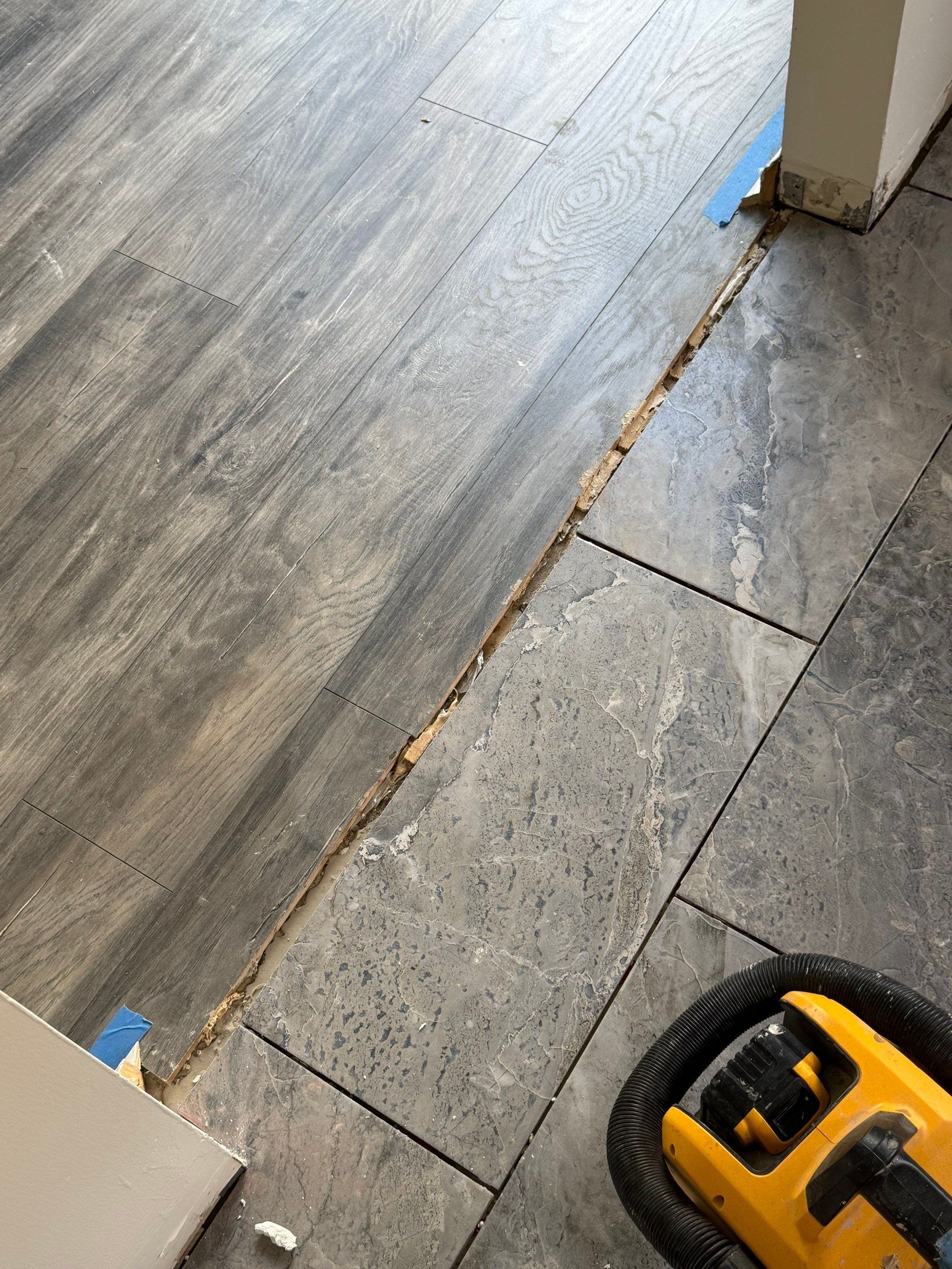 Kitchen, renovation, tile work, flooring, plumbing, painting, trim work by AXR Inc