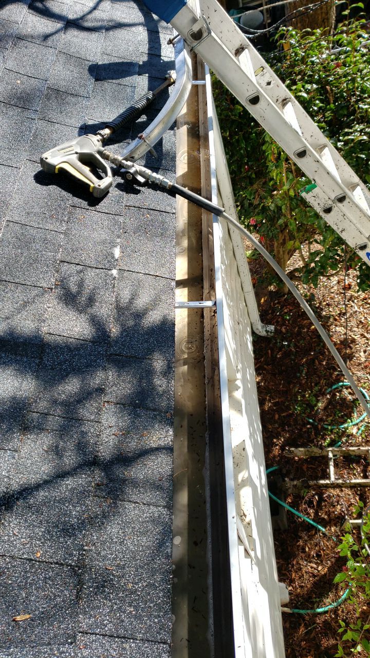 House Wash using cleaner by G&H Home Tech Pros LLC