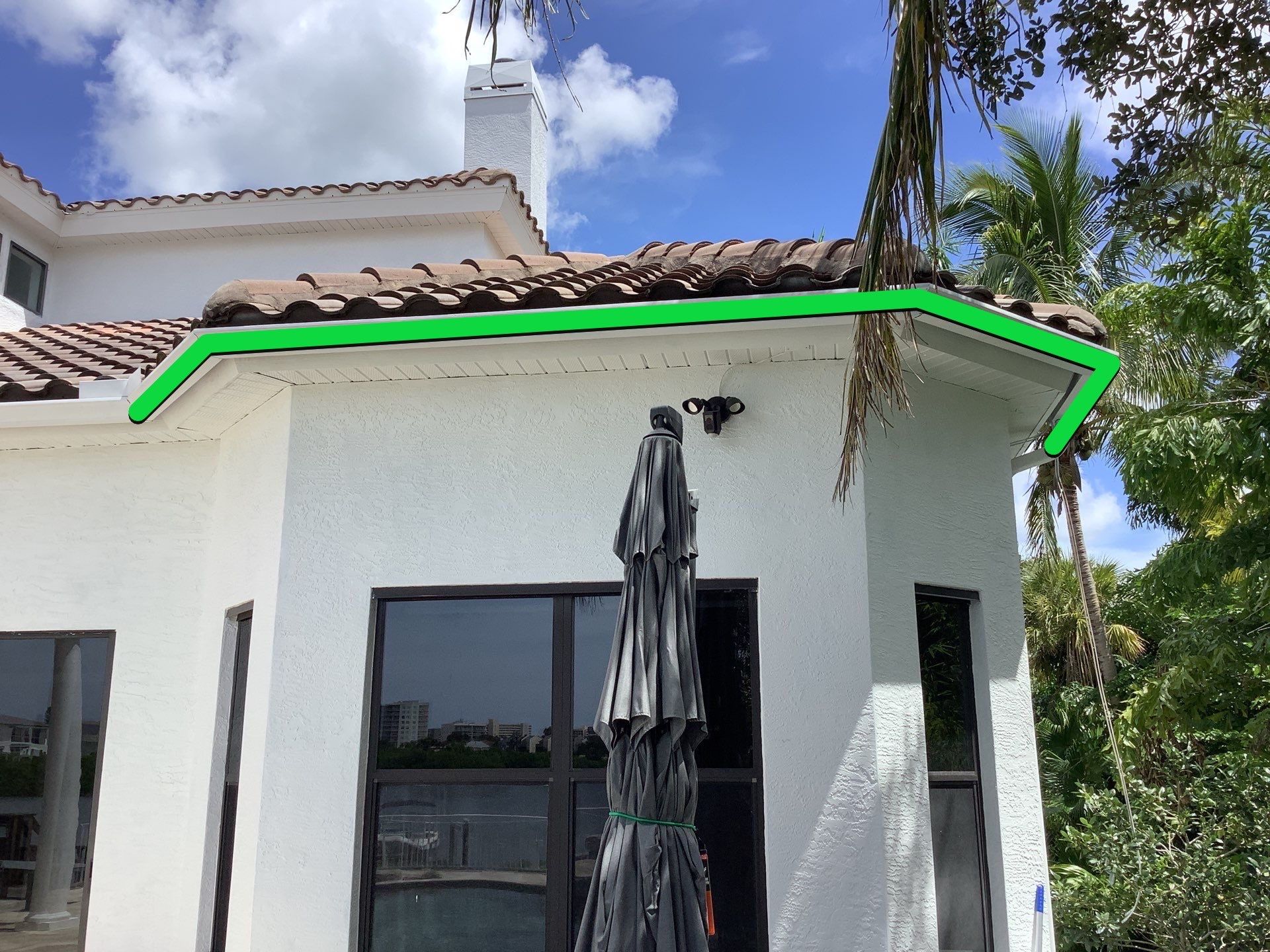 Custom Downspouts with Splash Guards in Sarasota FL by Gutter Professors
