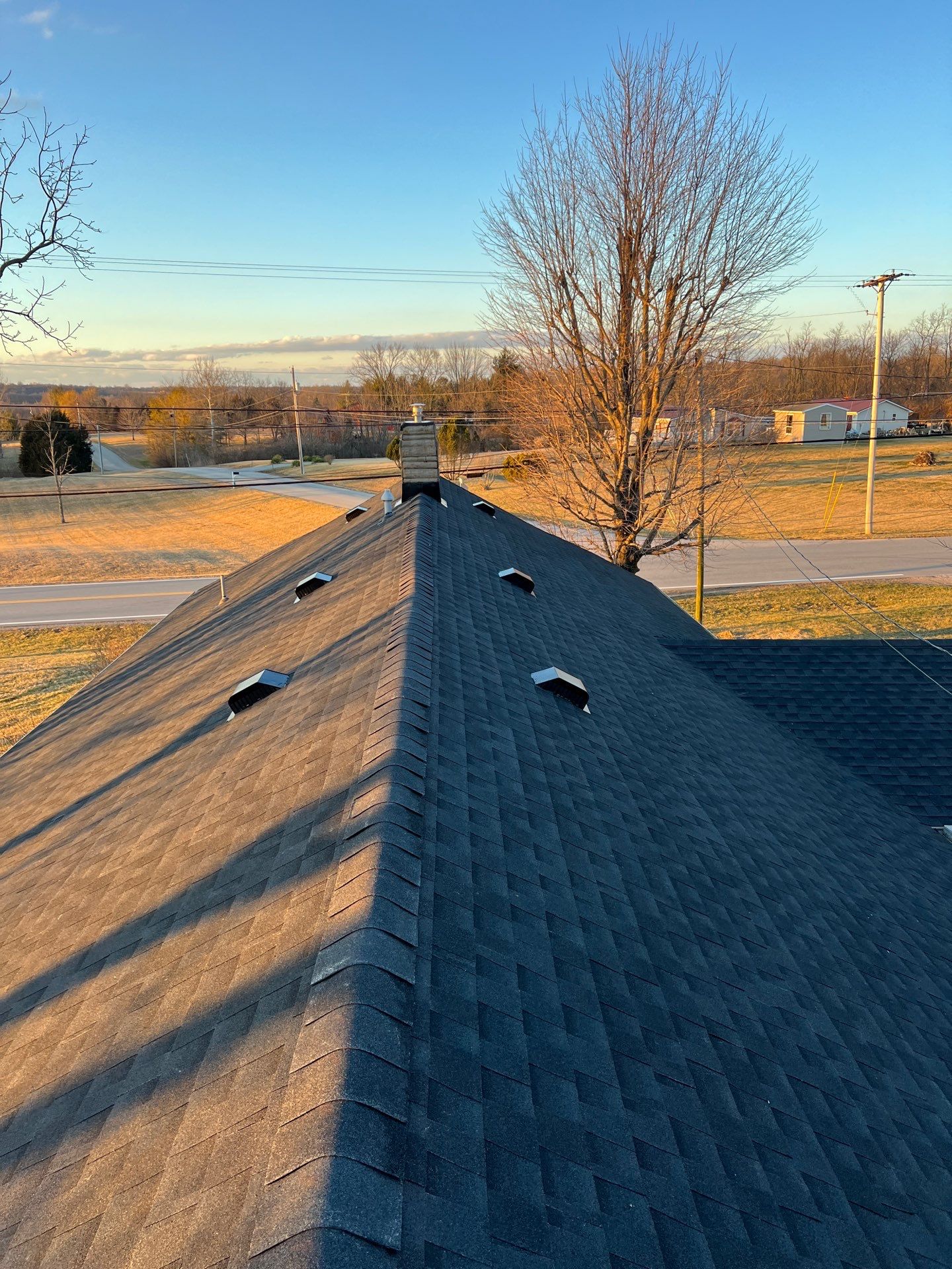 Residential Roofing Installation using Timberline HDZ Shingles - Charcoal by RoofX 