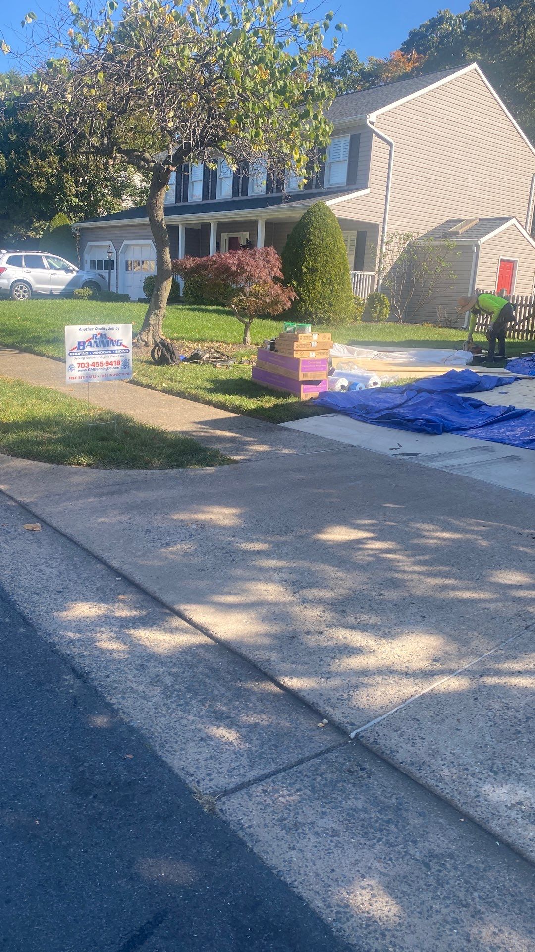 Sterling: Residential Roof Replacement with CertainTeed Landmark Pro Designer Shingles in Max Def Mojave Tan by RM Banning, Inc.