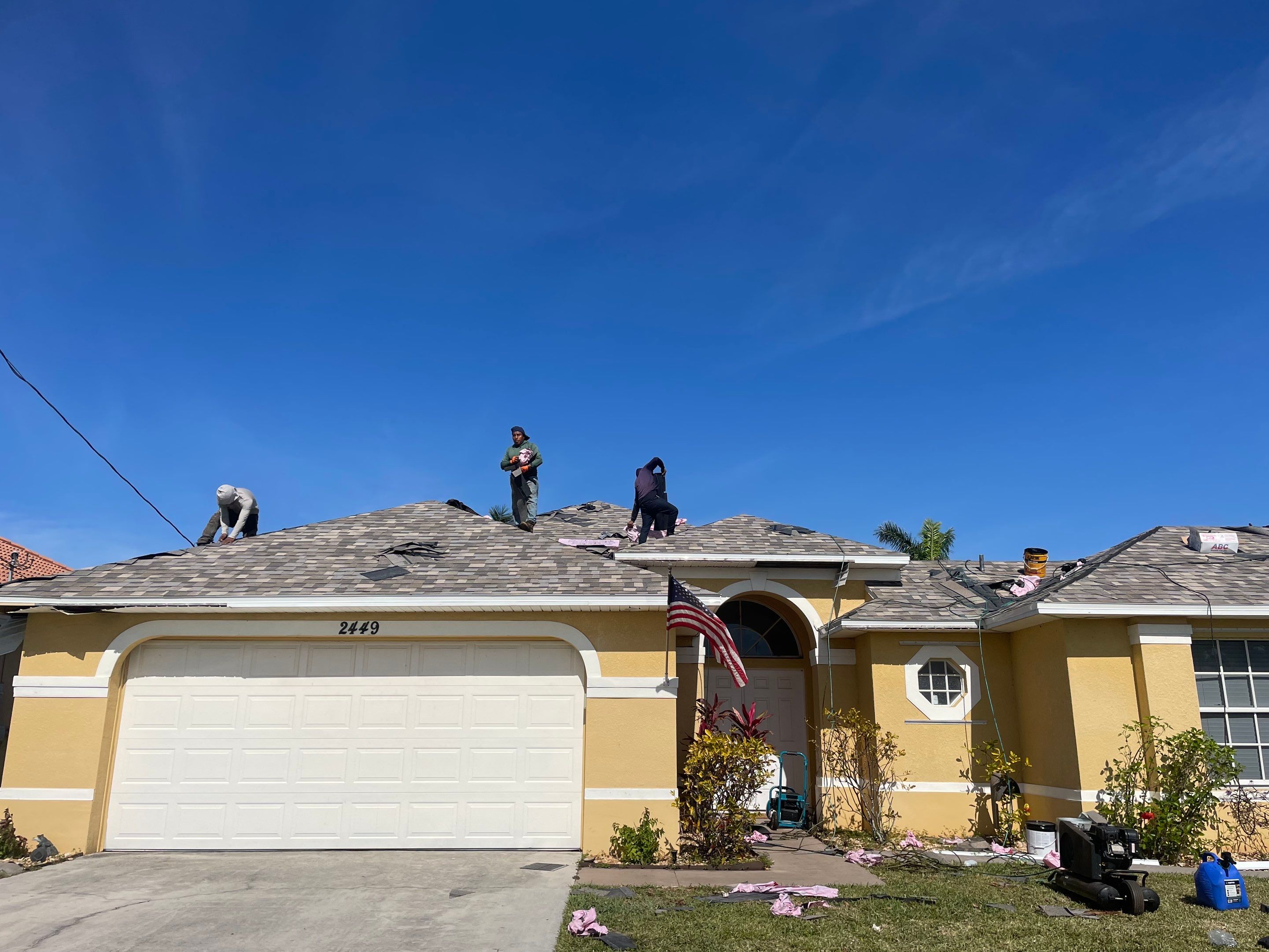 Residential Roofing Installation using Owens Corning Duration Shingles by Four Peaks Roofing