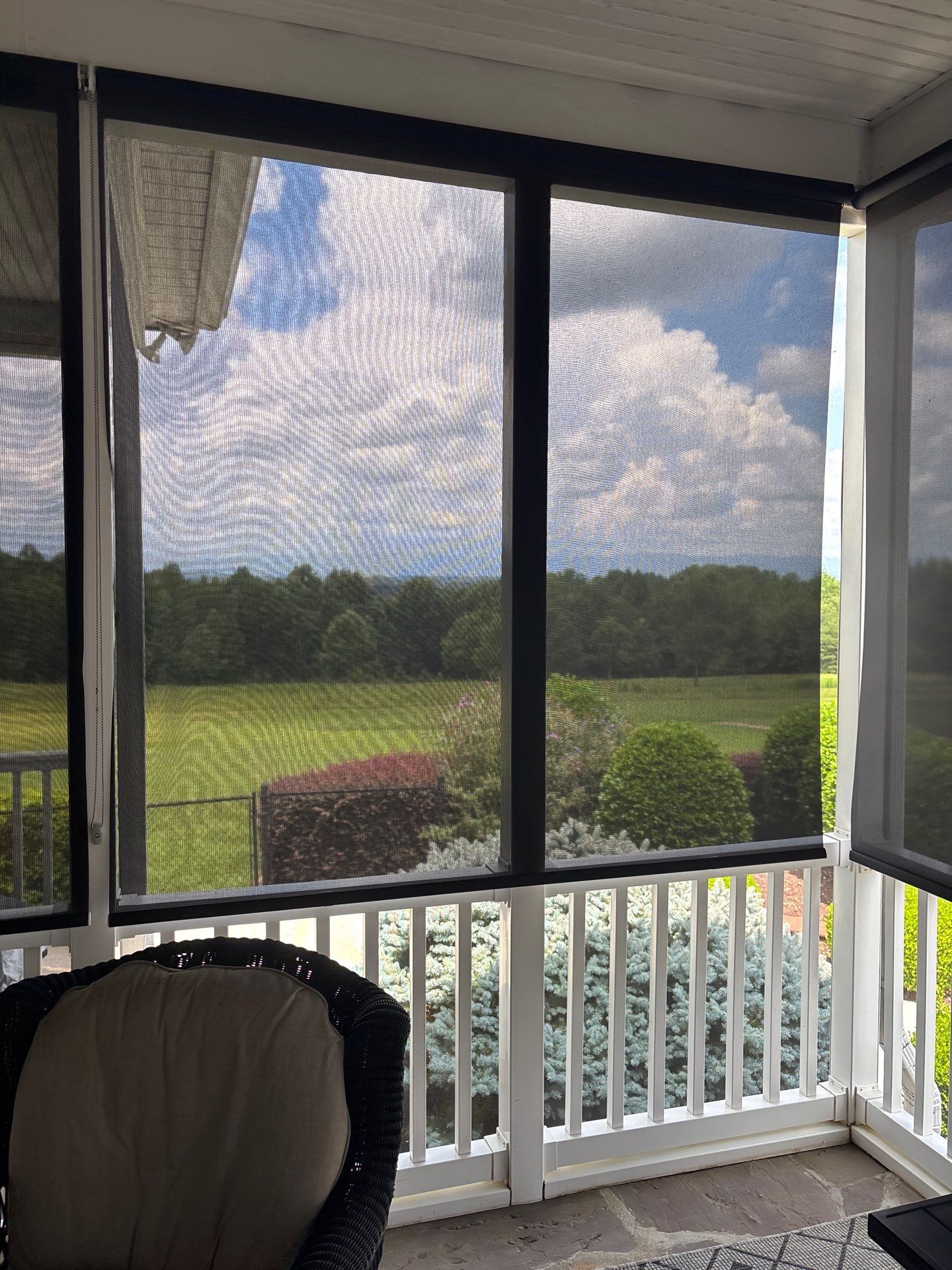Patio Shades in Easley, SC by Southern Traditions Window Fashions