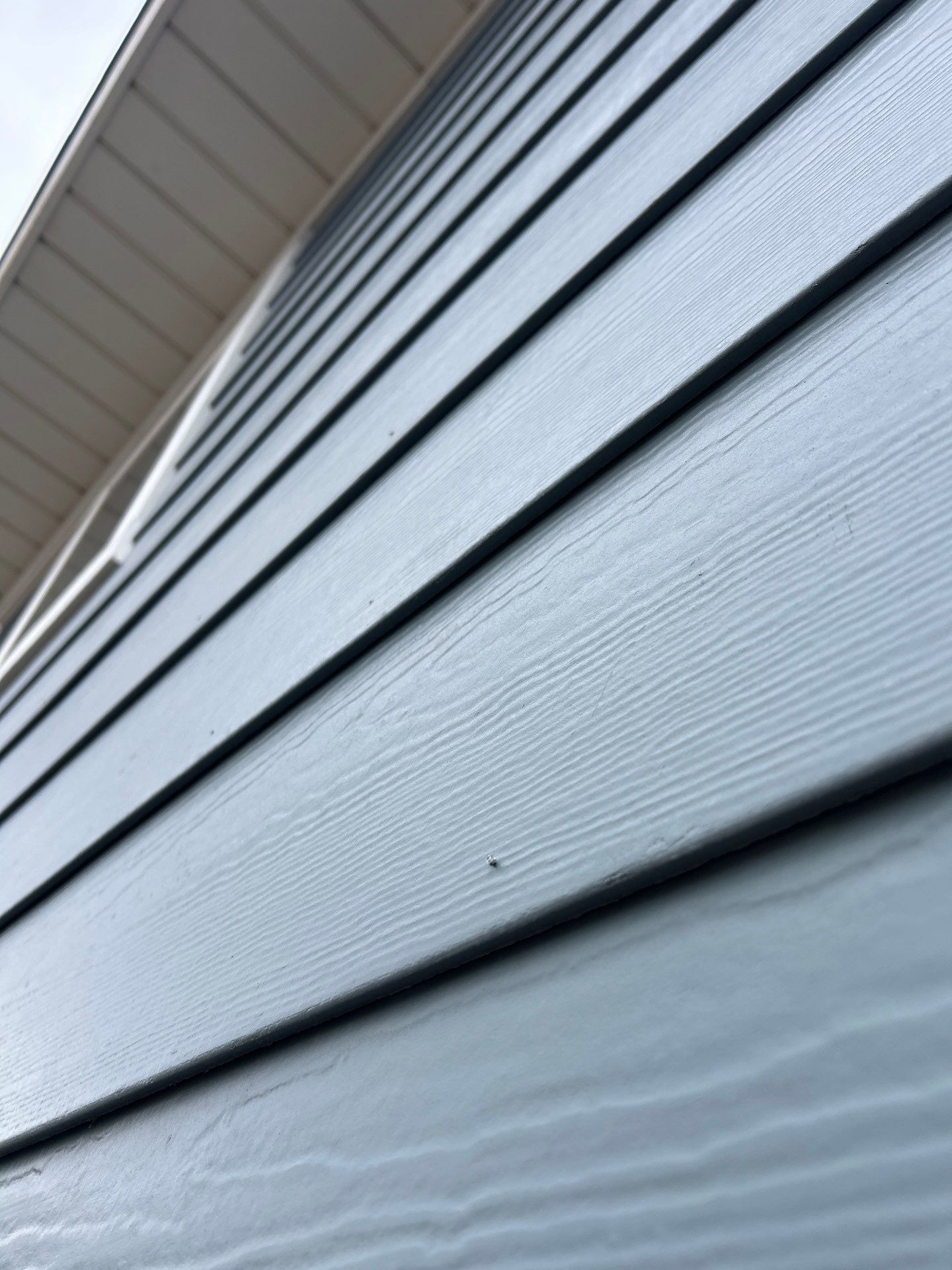 Orem | Beautiful Hardie Lap with B&B Accent | Boothbay Blue by Ideal Siding Utah