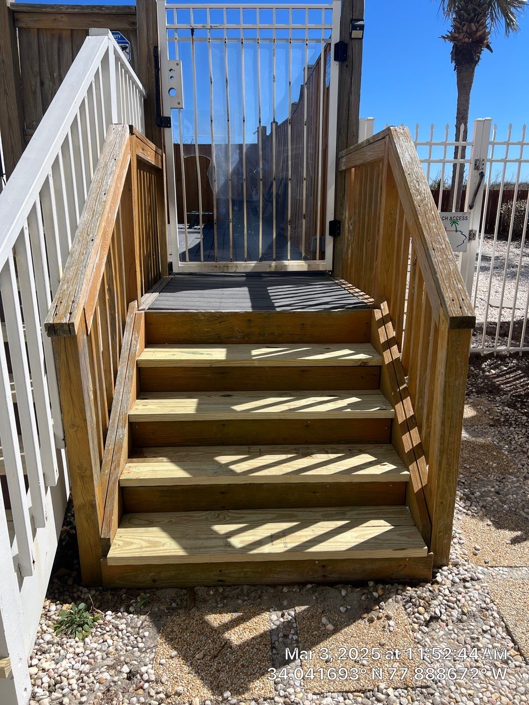 Deck Installation using 2-in x 6-in x 8-ft #2 Prime Southern yellow pine Above ground Pressure Treated Lumber by RGR Construction and Roofing, LLC