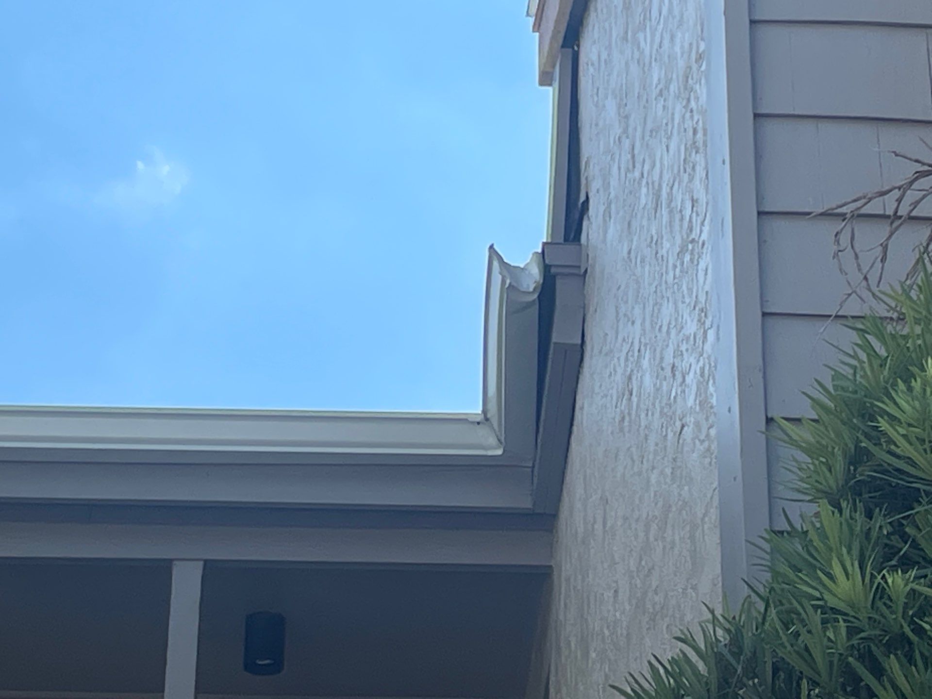 White Gutters Repair and Installation in Sarasota FL by Gutter Professors