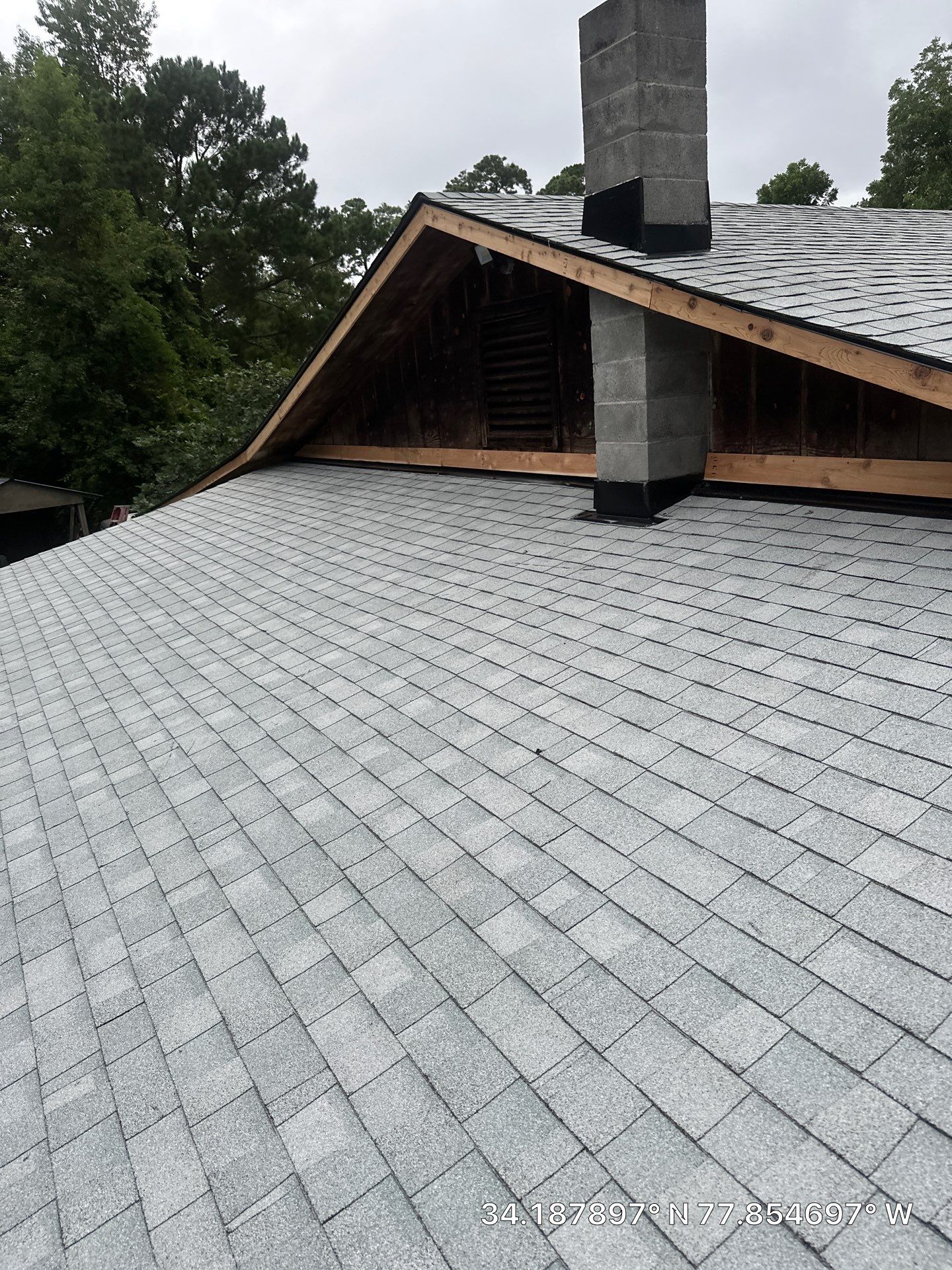 Roof Replacement in Myrtle Grove, Wilmington, NC Using CertainTeed Landmark Silver Birch by RGR Construction and Roofing, LLC