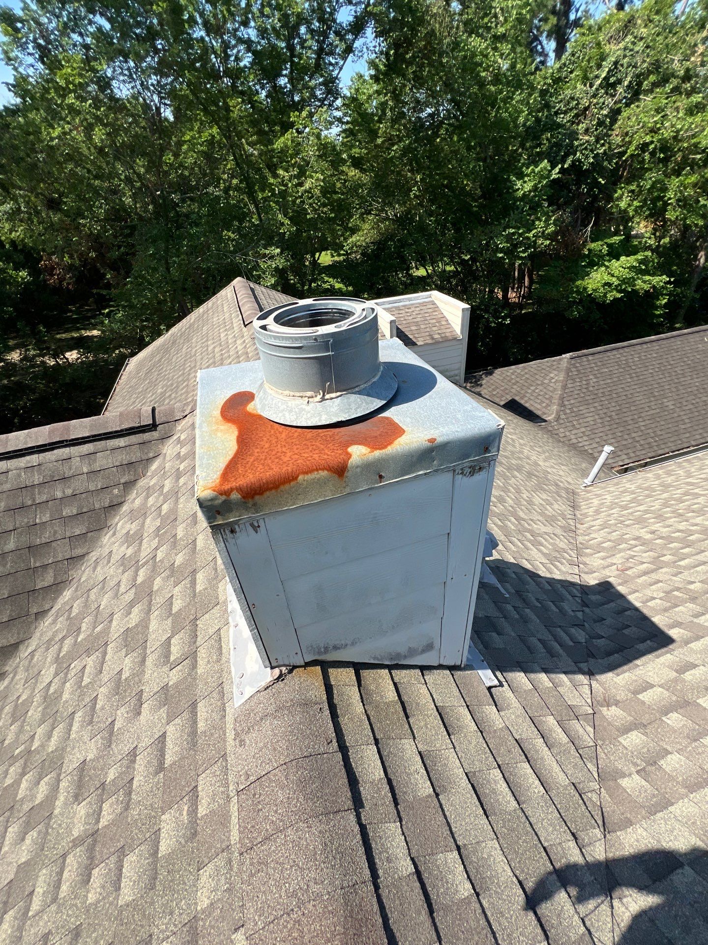 Hail Damage using Metal by Roof Repair Company