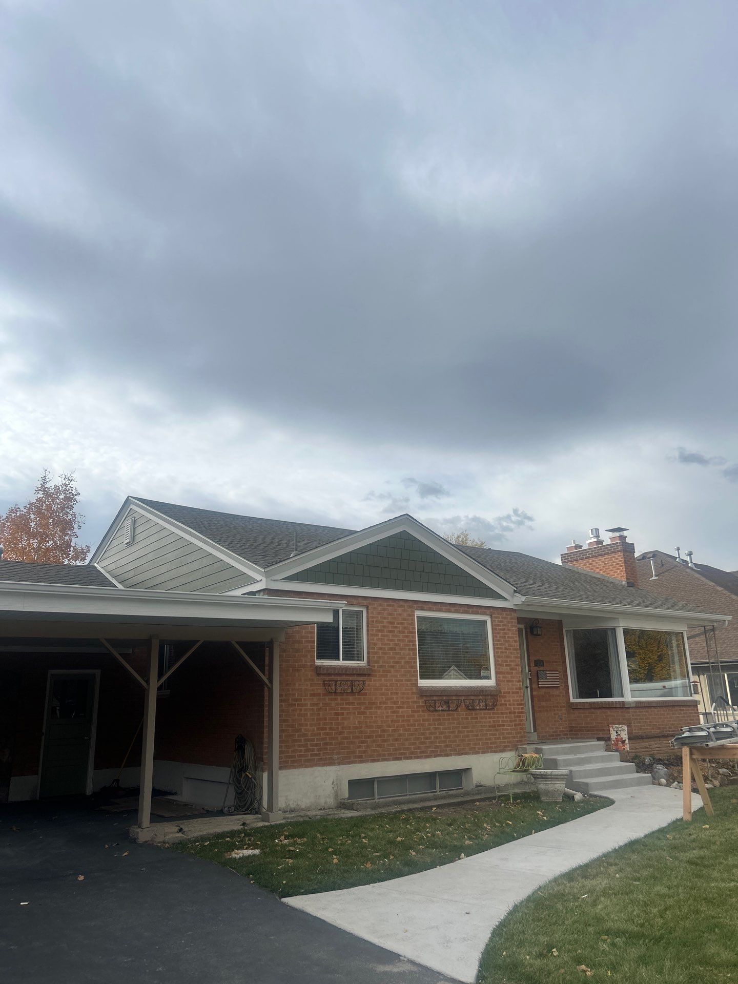Salt Lake City | Hardie Shingle & Lap Gable Conversion | Mountain Sage by Ideal Siding Utah
