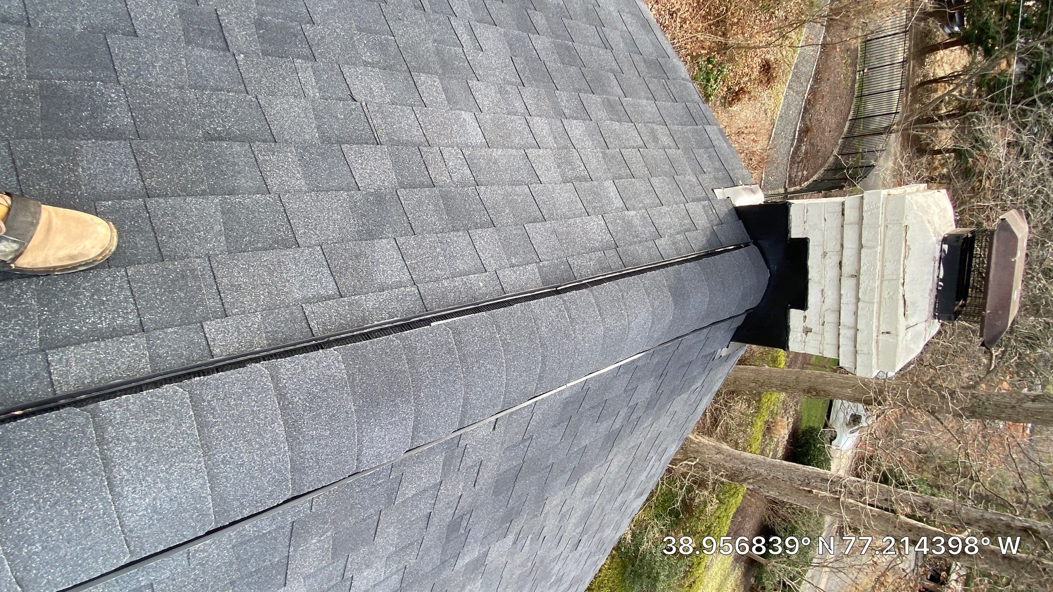 McLean: Certainteed Landmark Pro Designer Shingles in Max Def Charcoal Black by RM Banning, Inc.