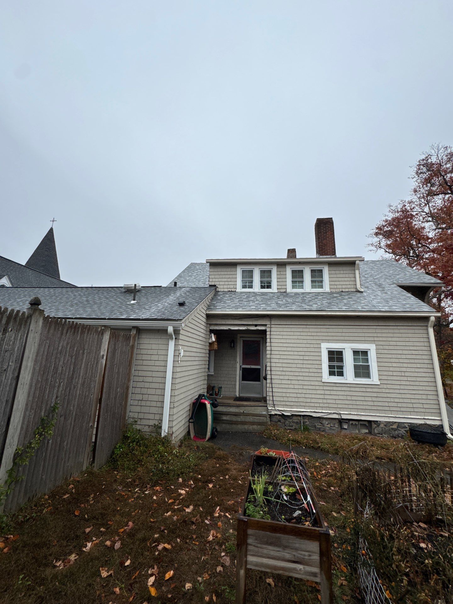 Ayer Church Complete Roof with Code-Compliant Overlay & Dual Chimney Restoration by Mighty Dog Roofing of Greater Middlesex County