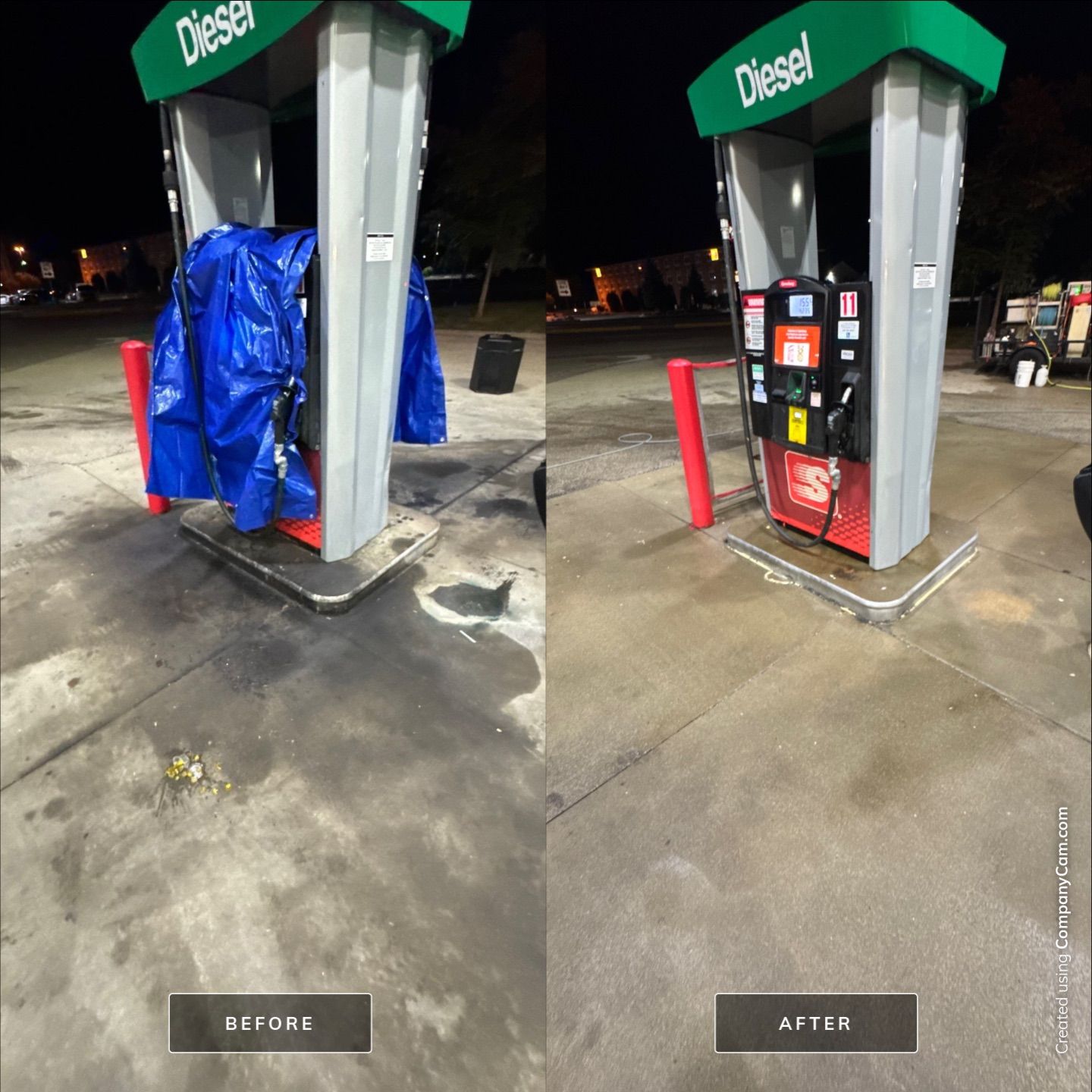 Project in Gurnee by Simmons Power & Soft Washing