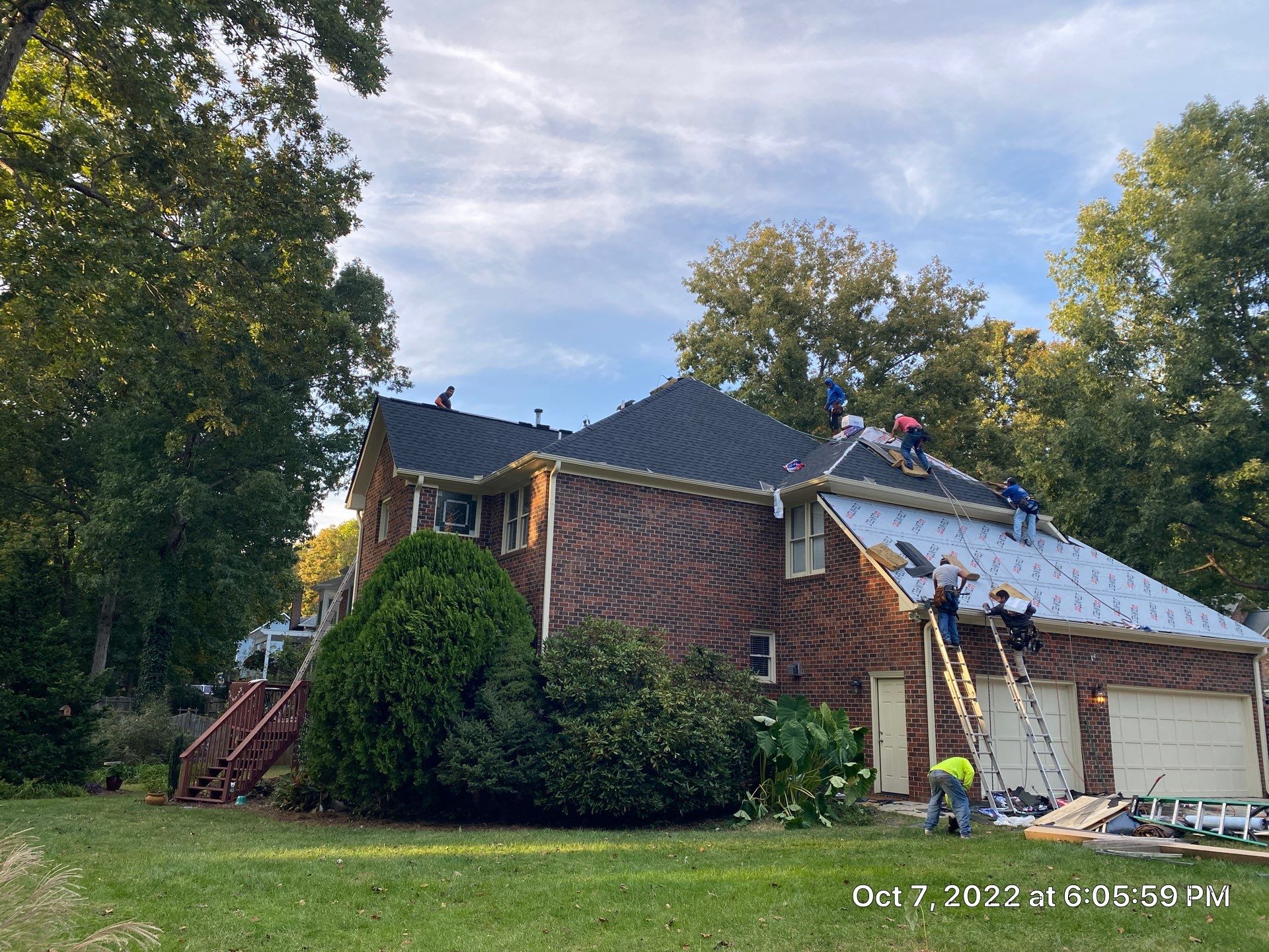 Happy Customer for Life by Just In Time Roofing and Restoration