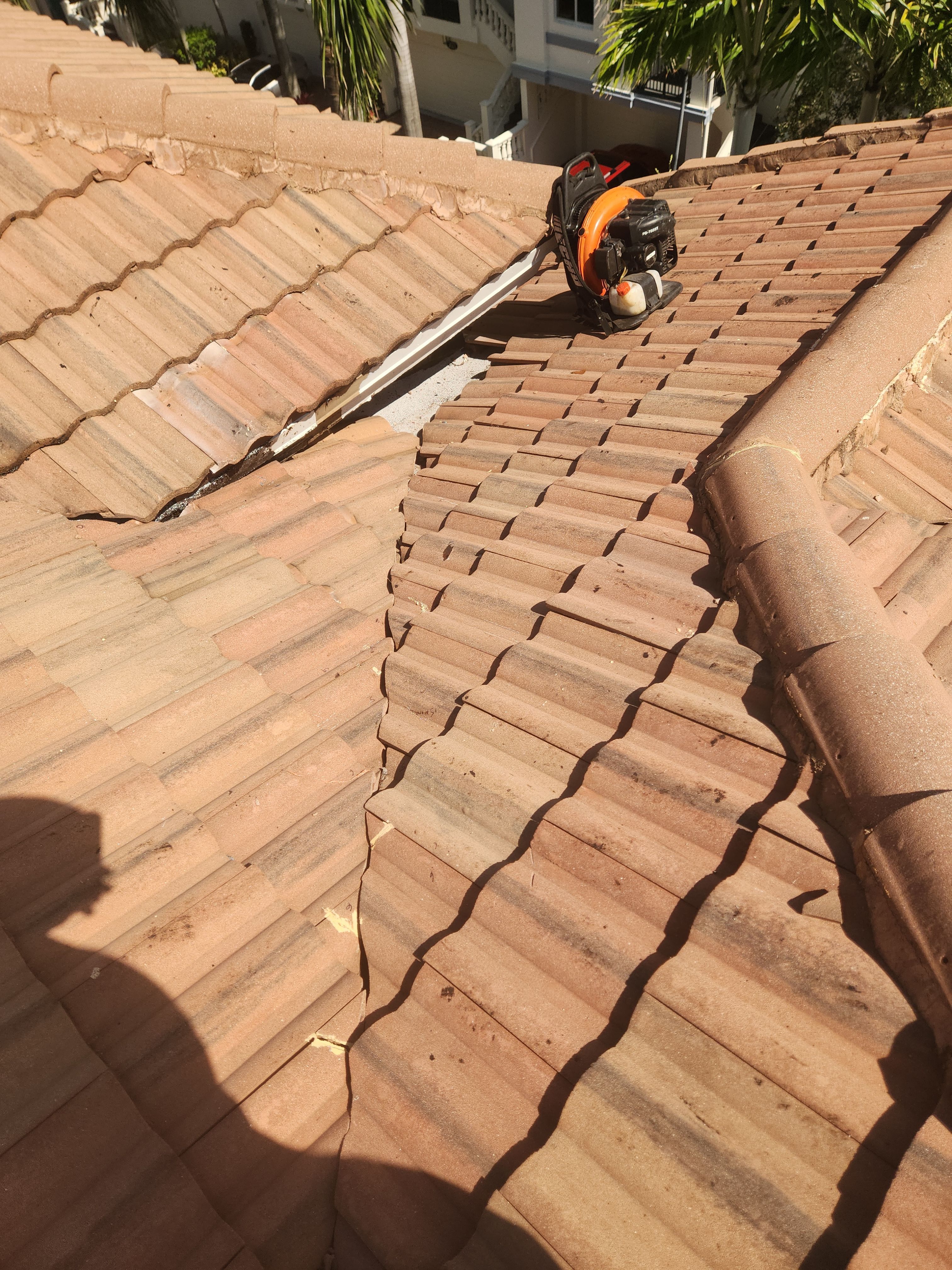 Tile Roof Leak Repair and Plywood Decking Replacement in Boynton Beach by Aastro Roofing