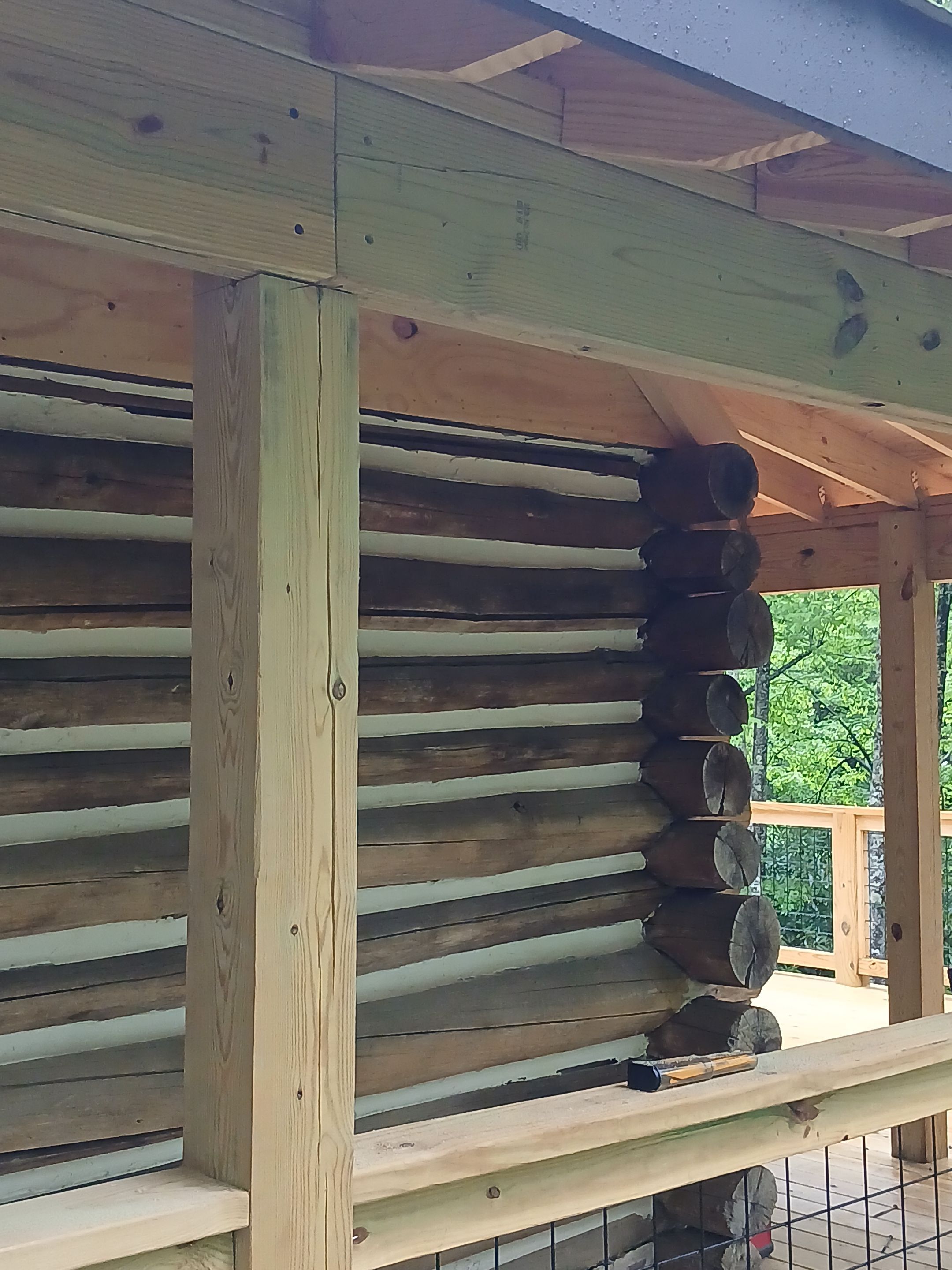 Carpentry Project in Zirconia, NC by Secure Restoration