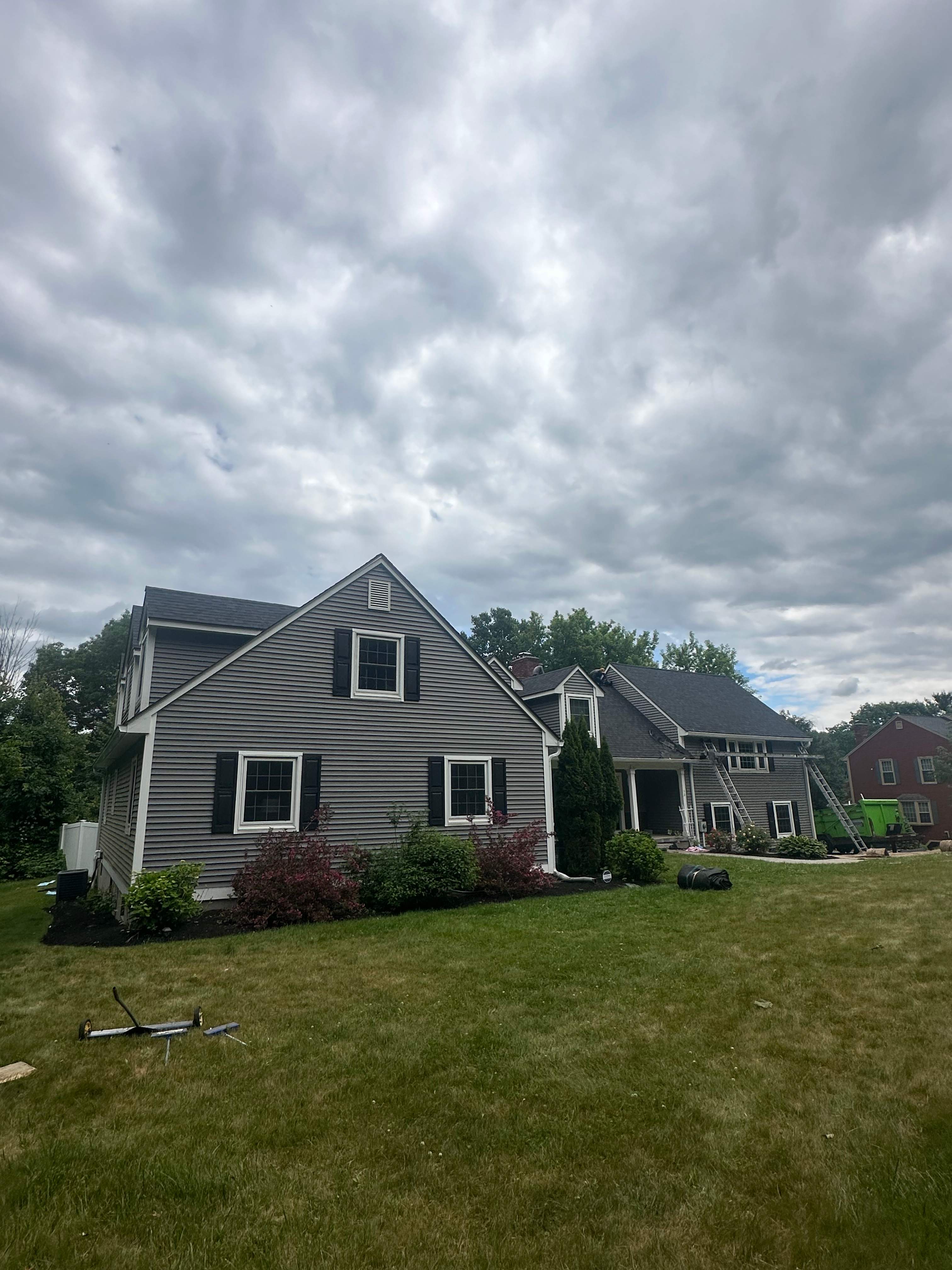 Full Roof Replacement on Massive Home in North Andover, MA – Owens Corning Duration, Onyx Black by JOHNNYS PRO