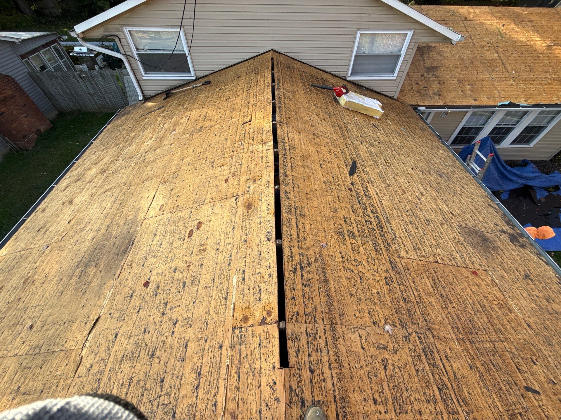 Residential Roofing Installation using Owens Corning Duration Asphalt Shingles by 3 Daughters Construction 