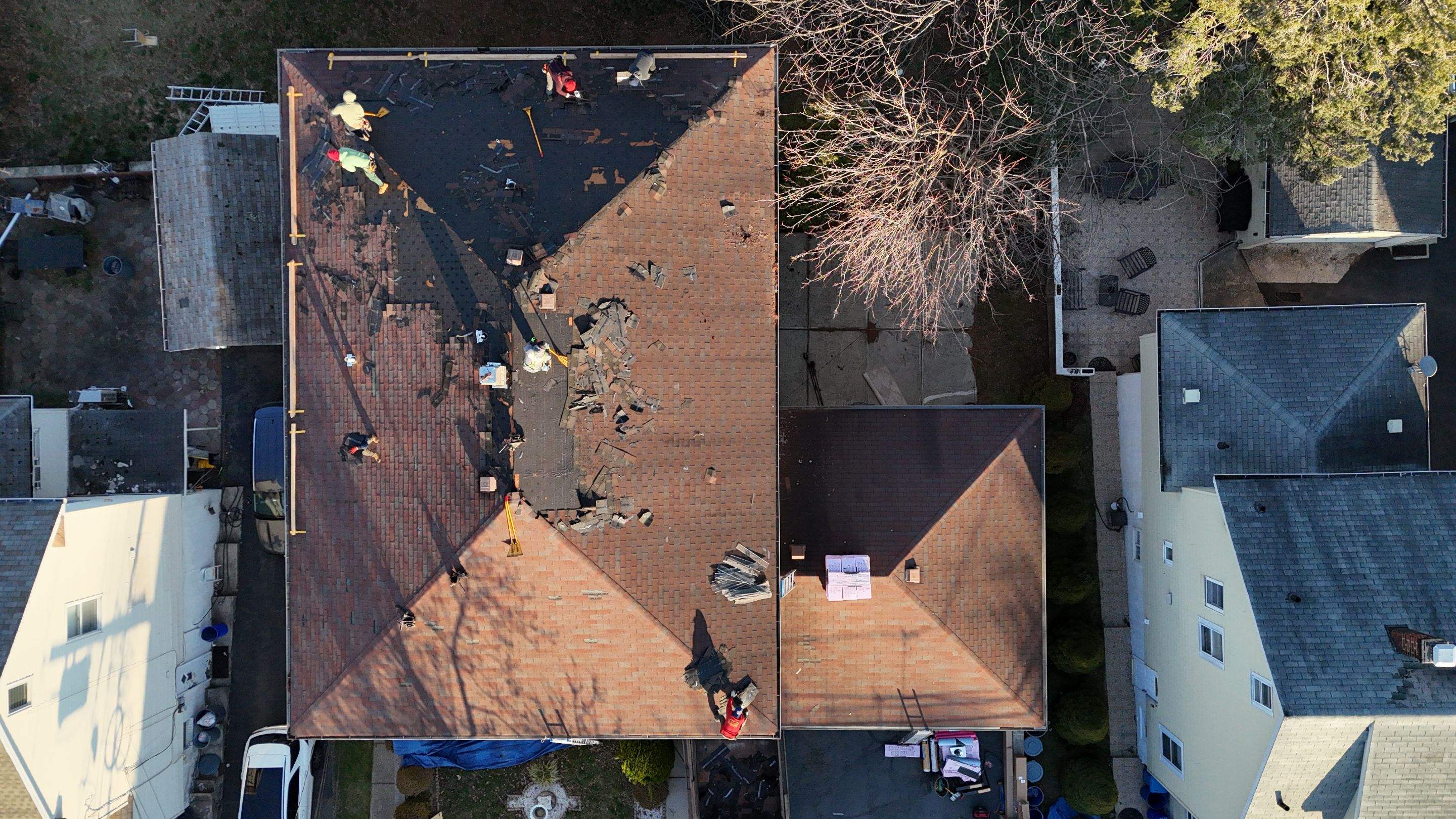 Roof Project in Ridgefield, NJ. by All State Home Improvement Inc.