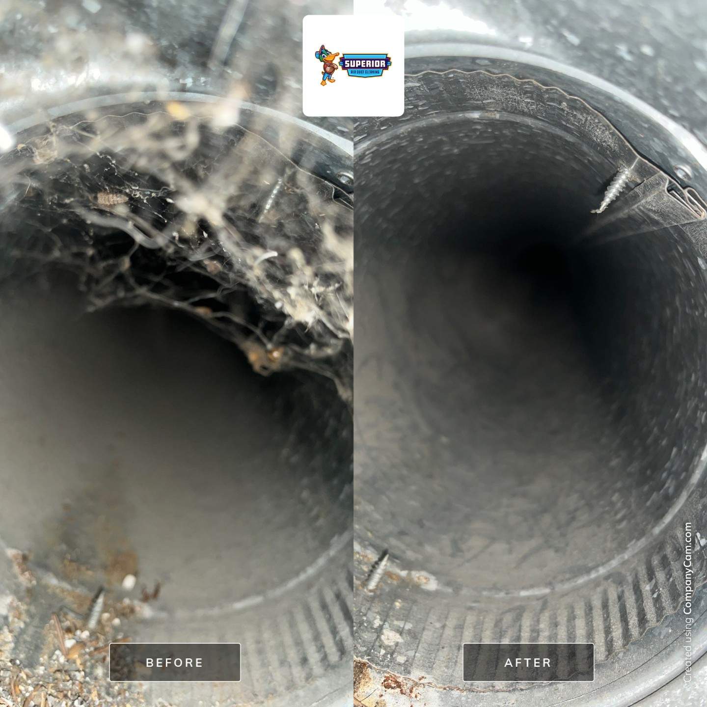 Air Duct Cleaning With a Vacuum Truck in Darlington, PA by Superior Air Duct Cleaning