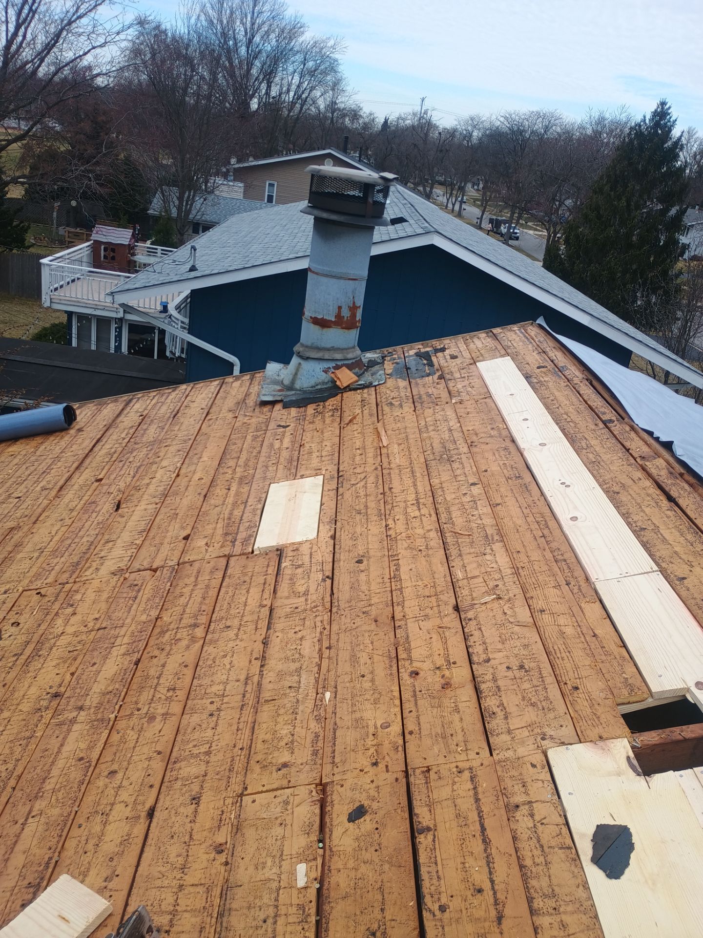 Residential Roofing Installation using GAF Timberline HDZ by Pro Home Services Inc
