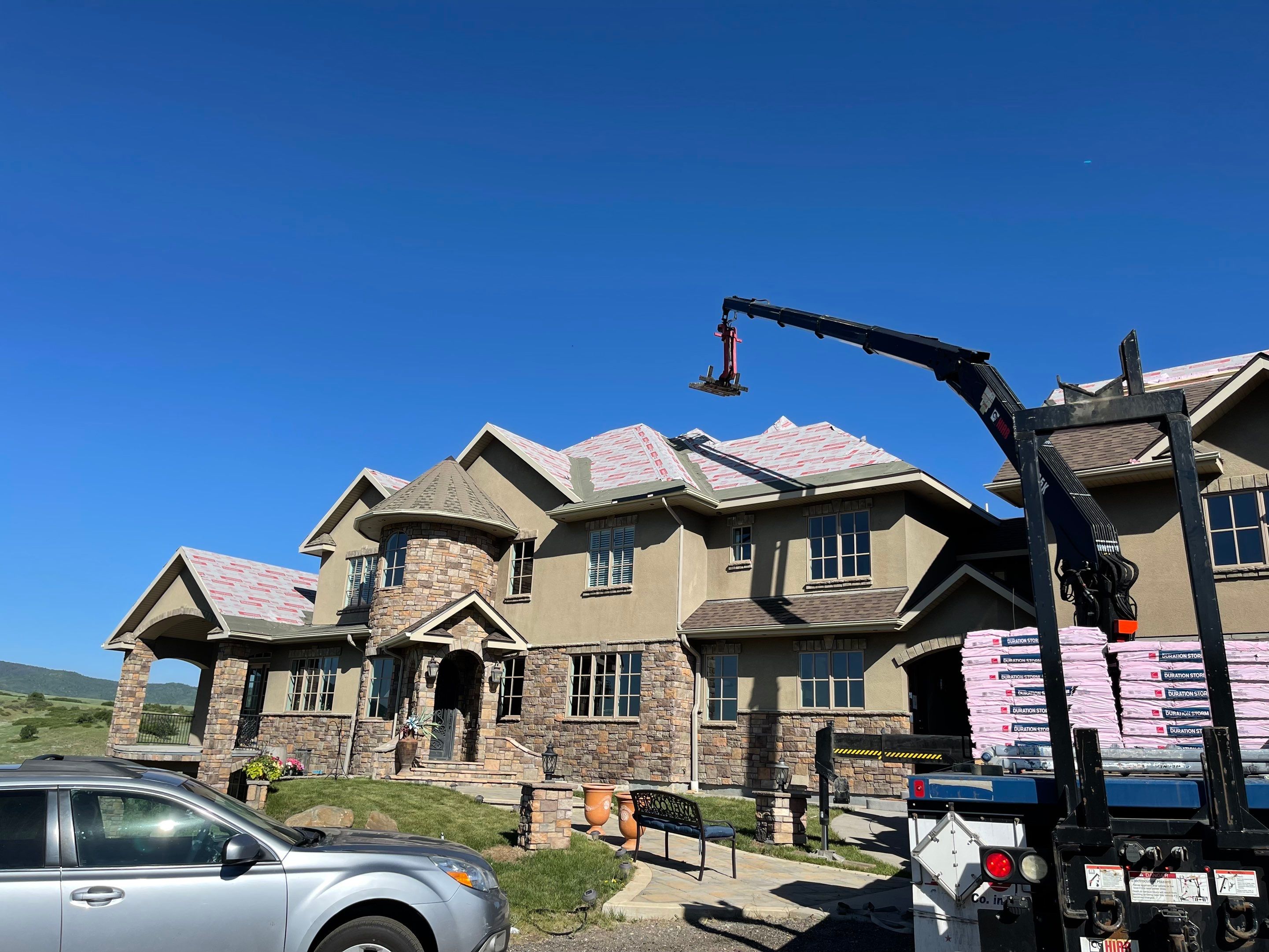 Residential Roofing Installation using Owens Corning TruDefinition Duration STORM by A to Z Roofing