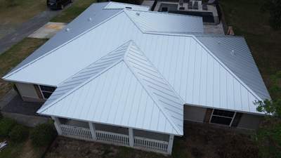 Brand New Metal Roof in Belleview, FL