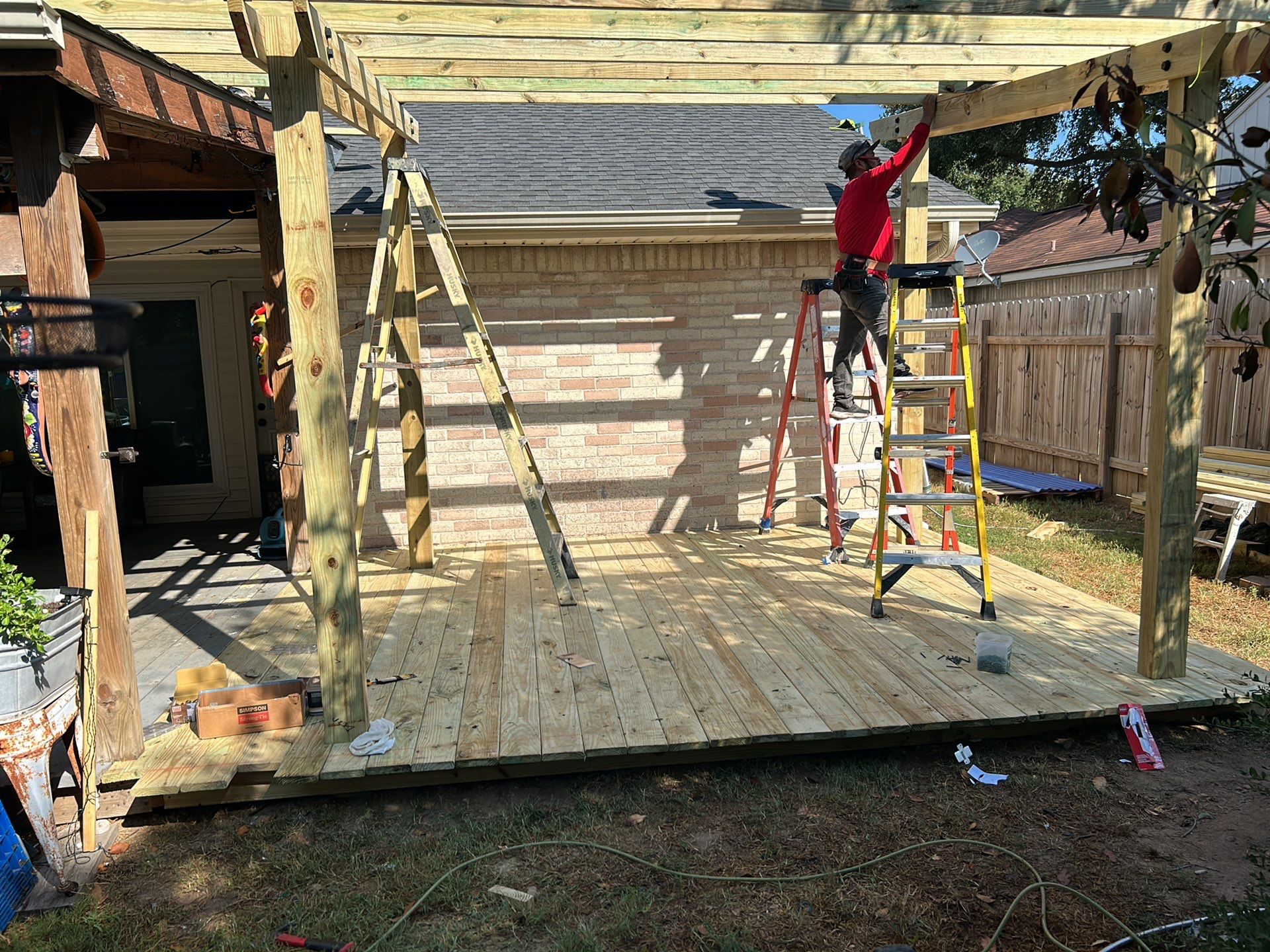 Patio & Pergola Installation Project by JTX Pro Services LLC