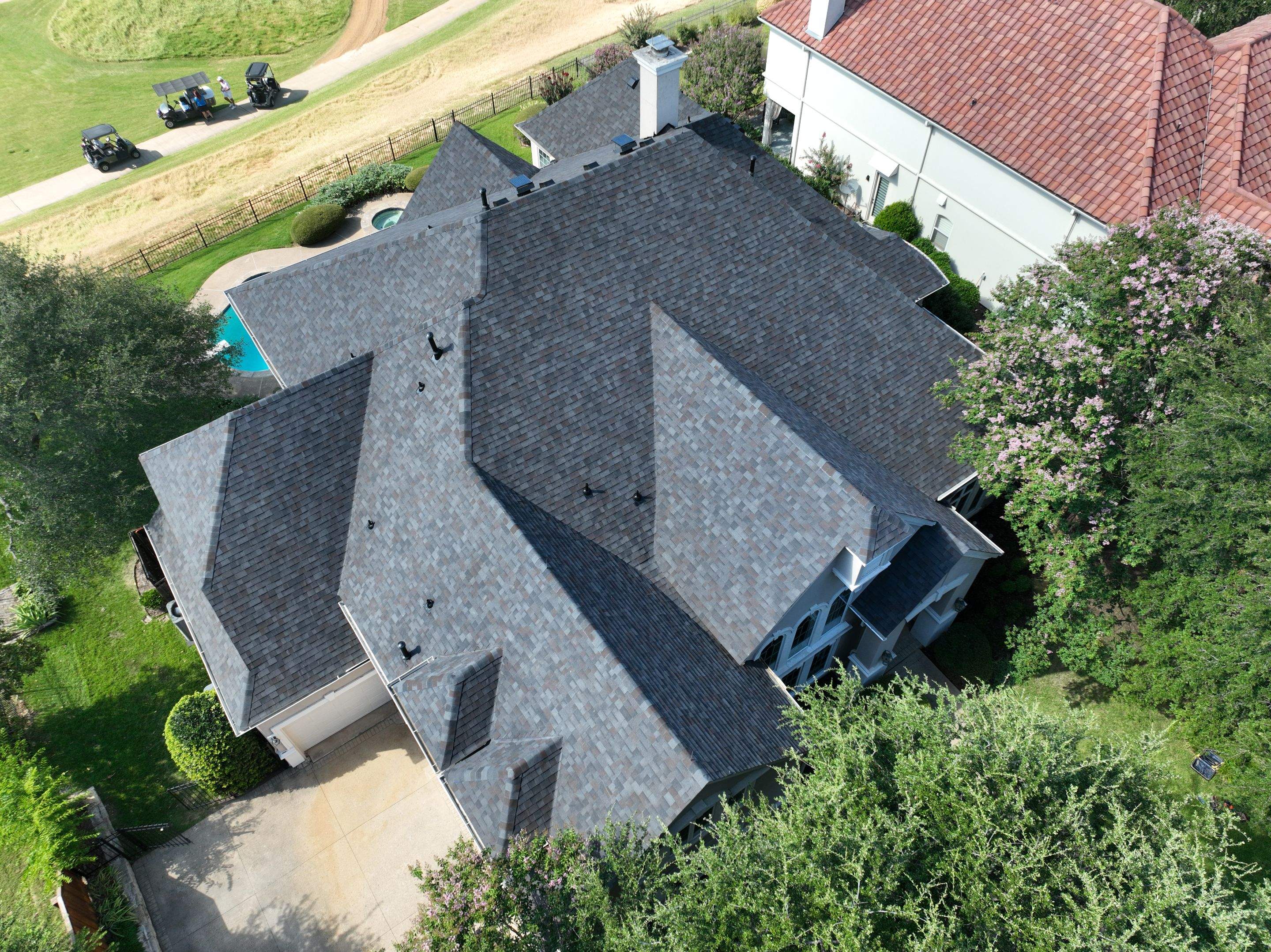 Residential Roofing Installation using Malarkey Vista Black Oak by OneSource Roofing and Restoration