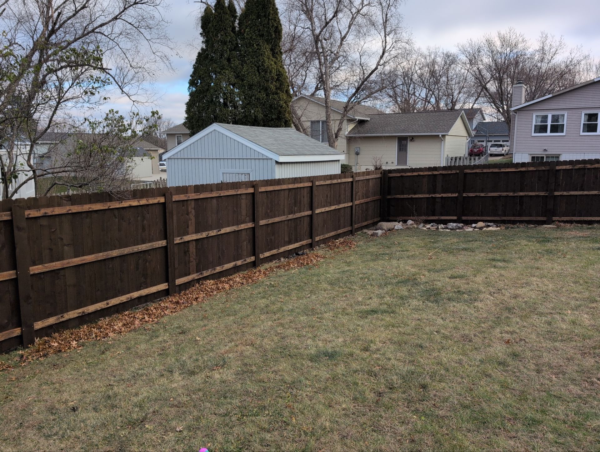 Project in Cedar Falls by Perfect Picket Fence and Stain