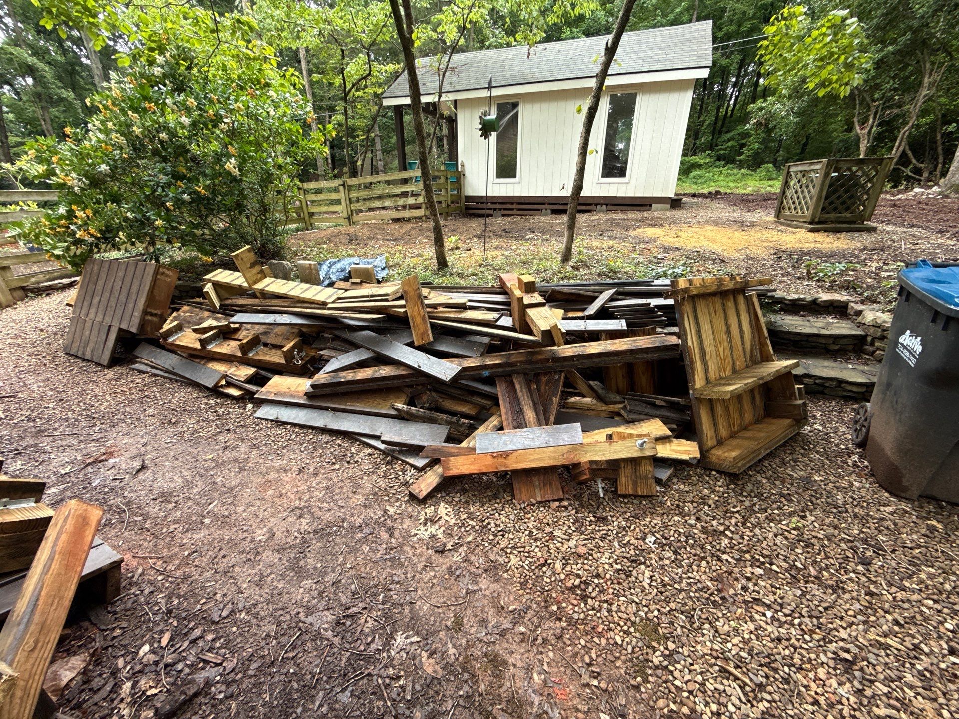 Project in Waxhaw by Badger Hauling