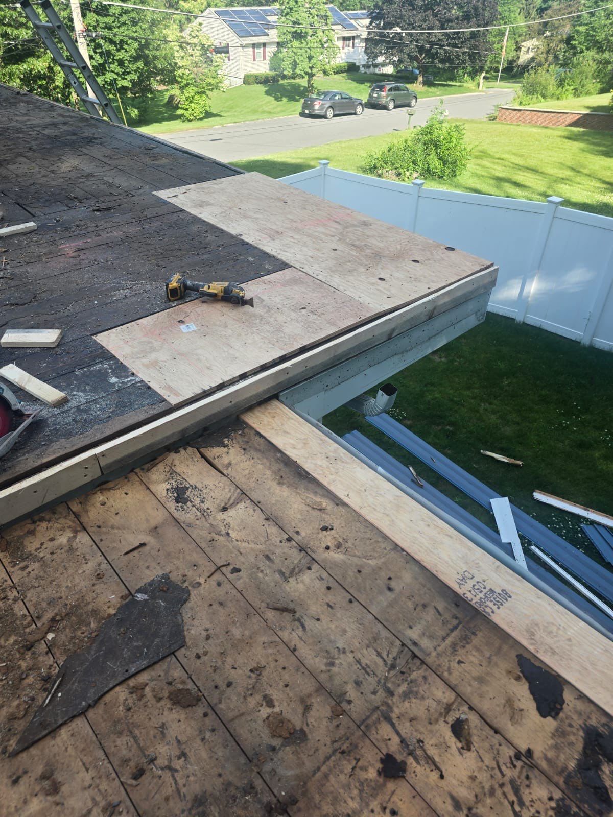EPDM Flat Roof Installation + Seamless Gutter Upgrade by Mighty Dog Roofing of Greater Middlesex County
