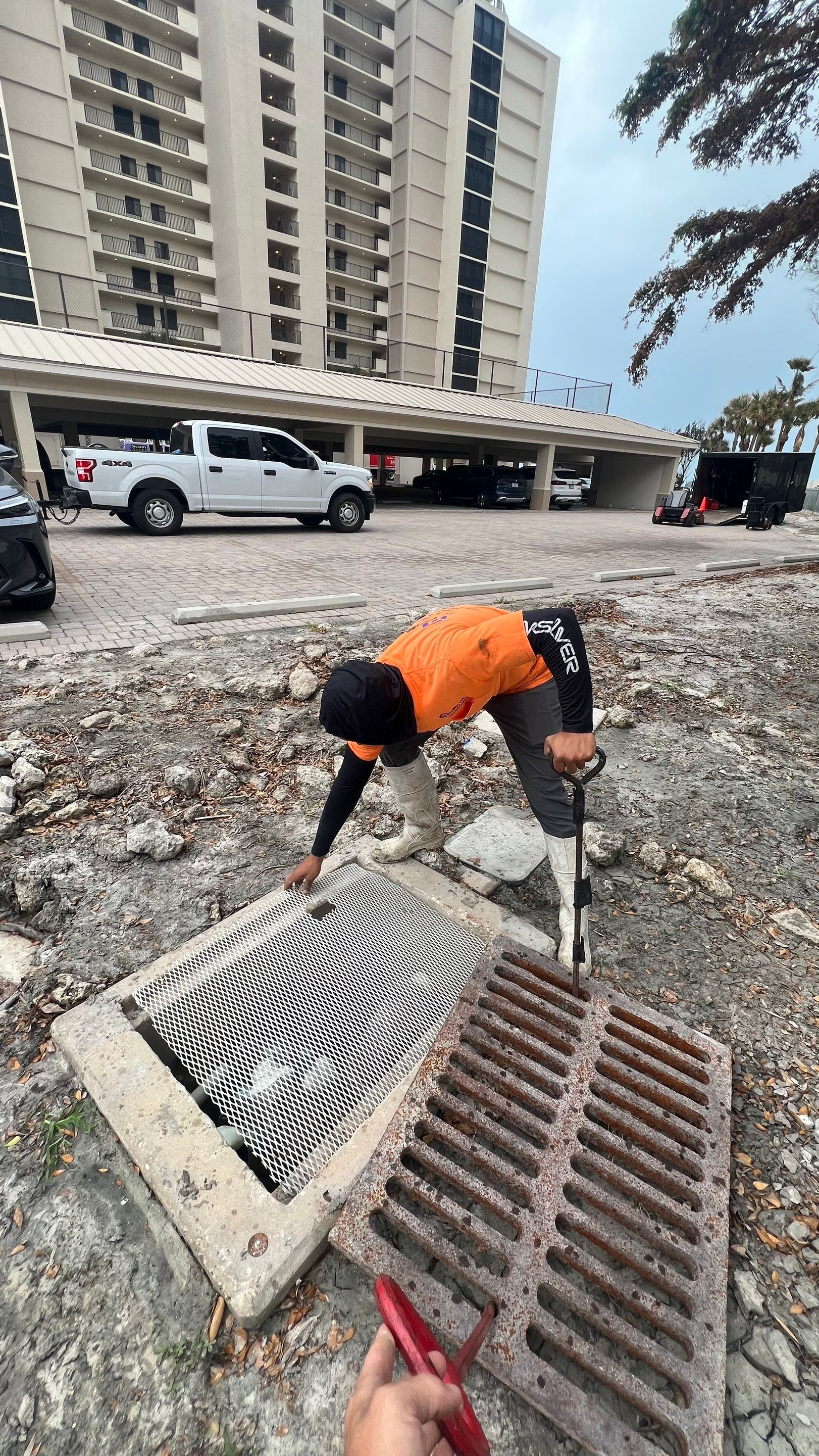 Condo Storm Water System Maintenance by APS Power & Water