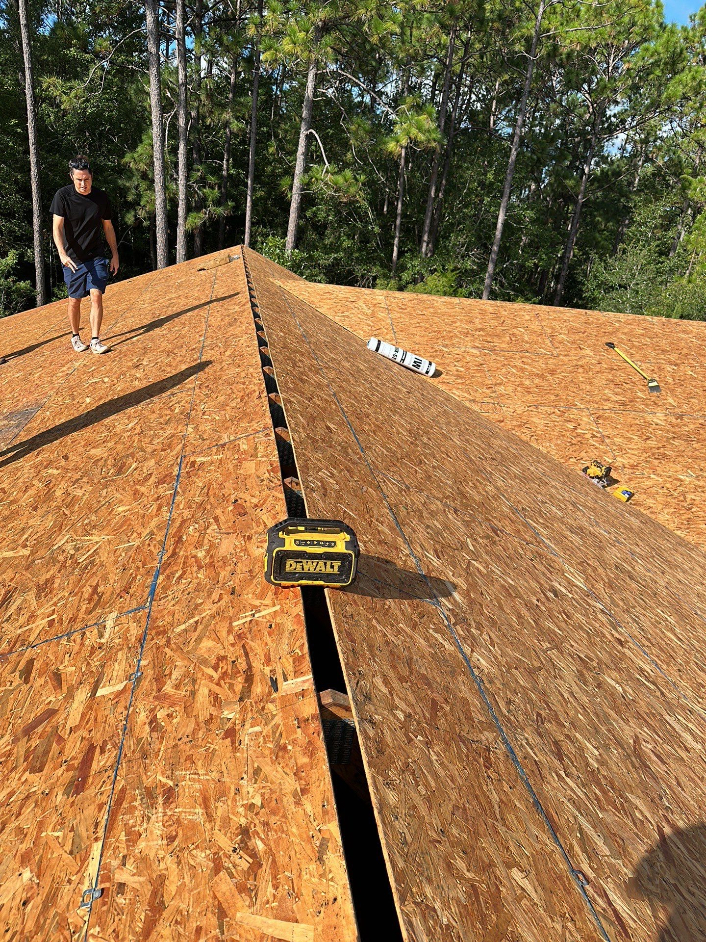 Residential Roofing Installation using  Owens Corning Trudefinition Duration Chateau Green  by RGR Construction and Roofing, LLC