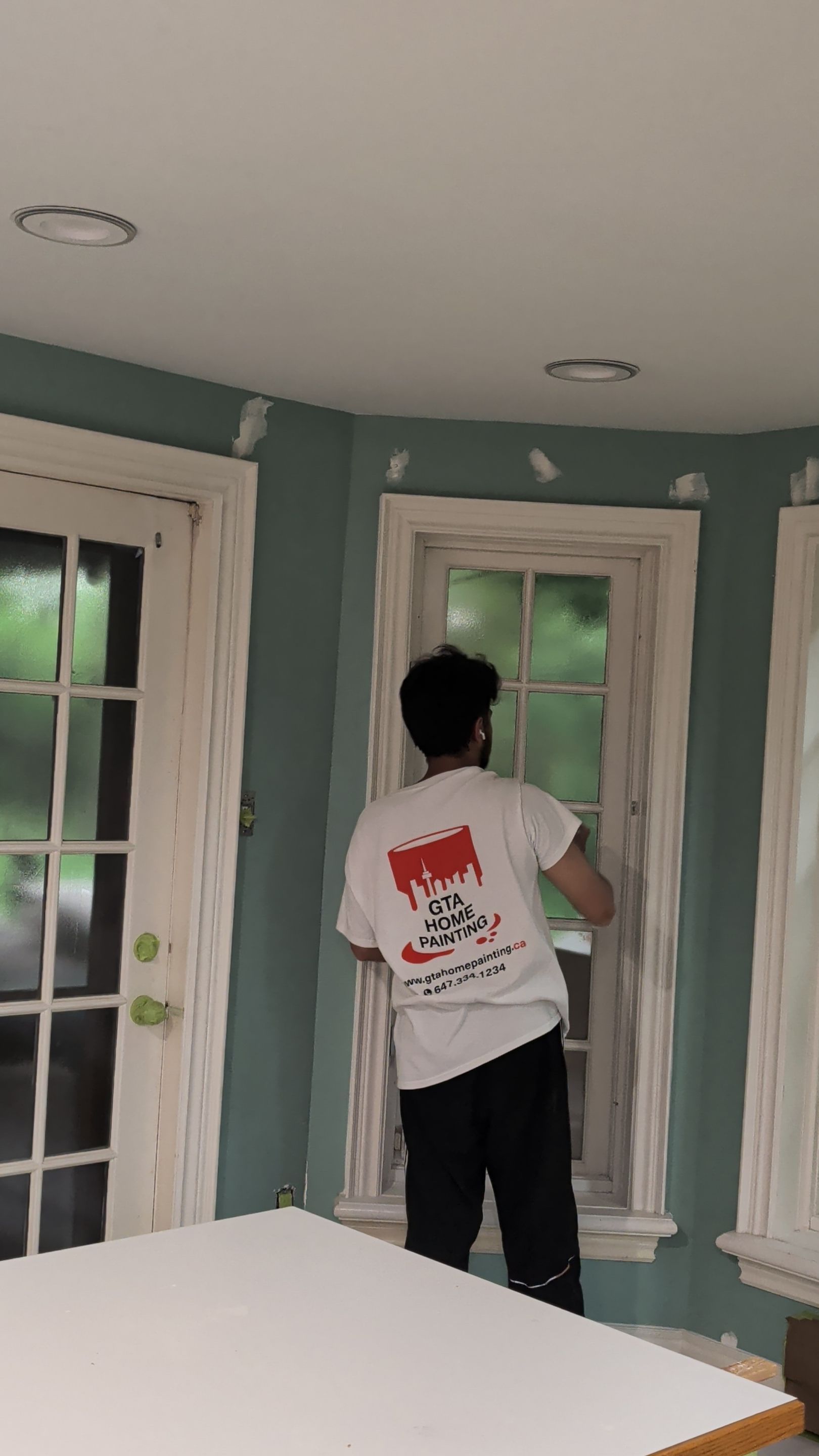 Full Interior Home Painting and Kitchen Cabinet Refinishing in Vaughan by GTA HOME PAINTING