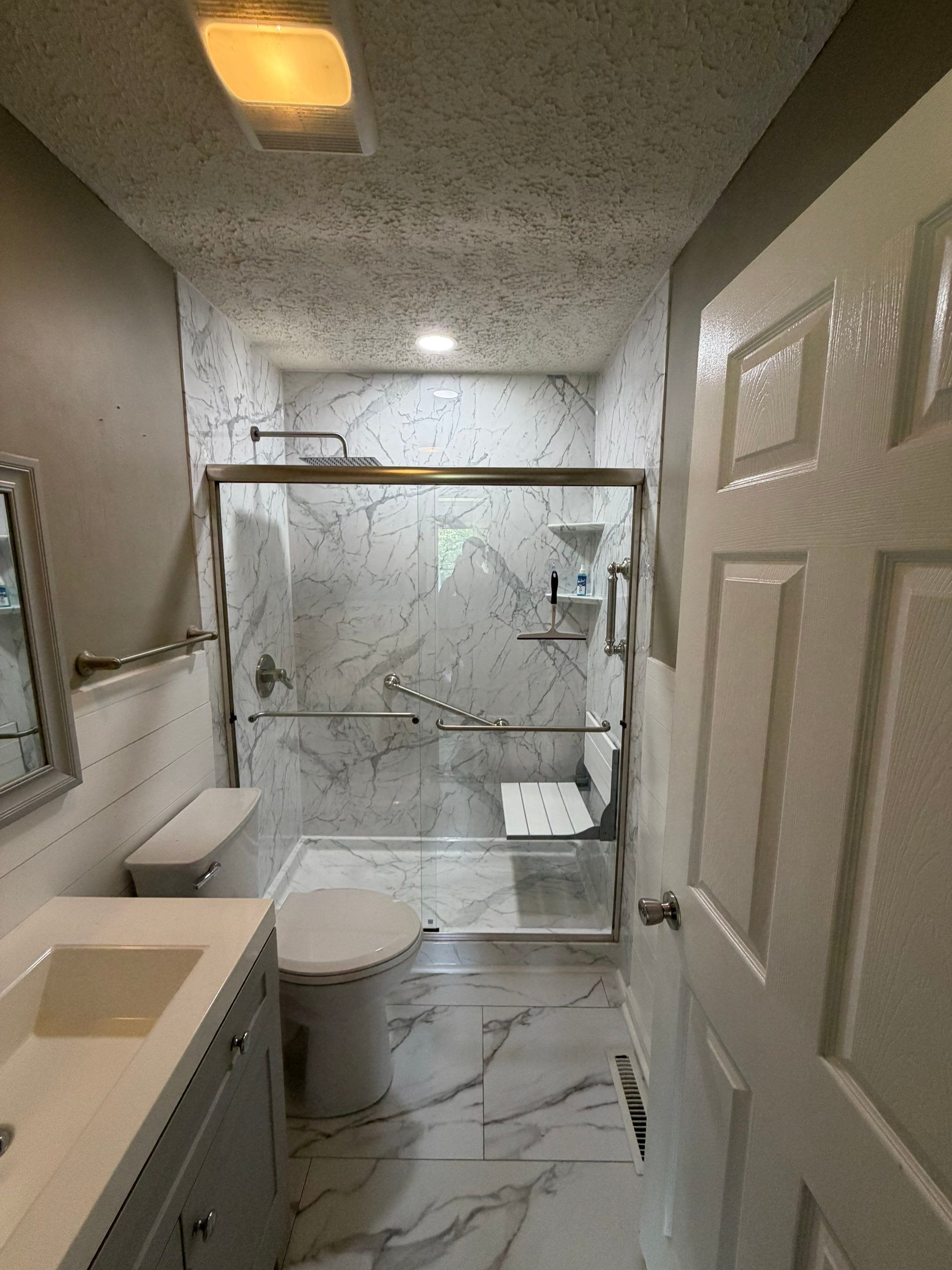 Tub to Shower Remodel by BathPlanet SW Virginia
