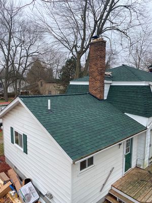 Roof Replacement using CertainTeed Landmark