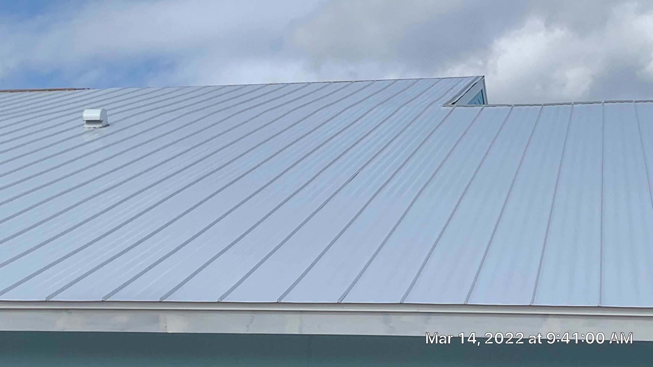 Residential Roofing Installation using 1" Nail strip metal roof by BLUES BROTHERS ROOFING