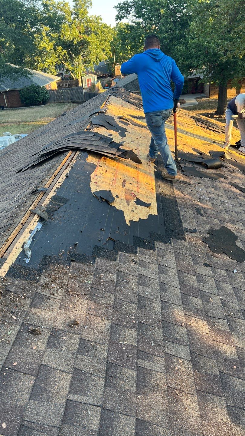 Residential Roofing Installation using GAF Natural Shadow  by A & H Roofing and Contracting