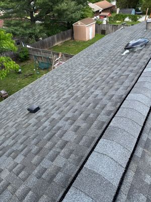 Residential Roofing Installation using GAF HDZ SHINGLES