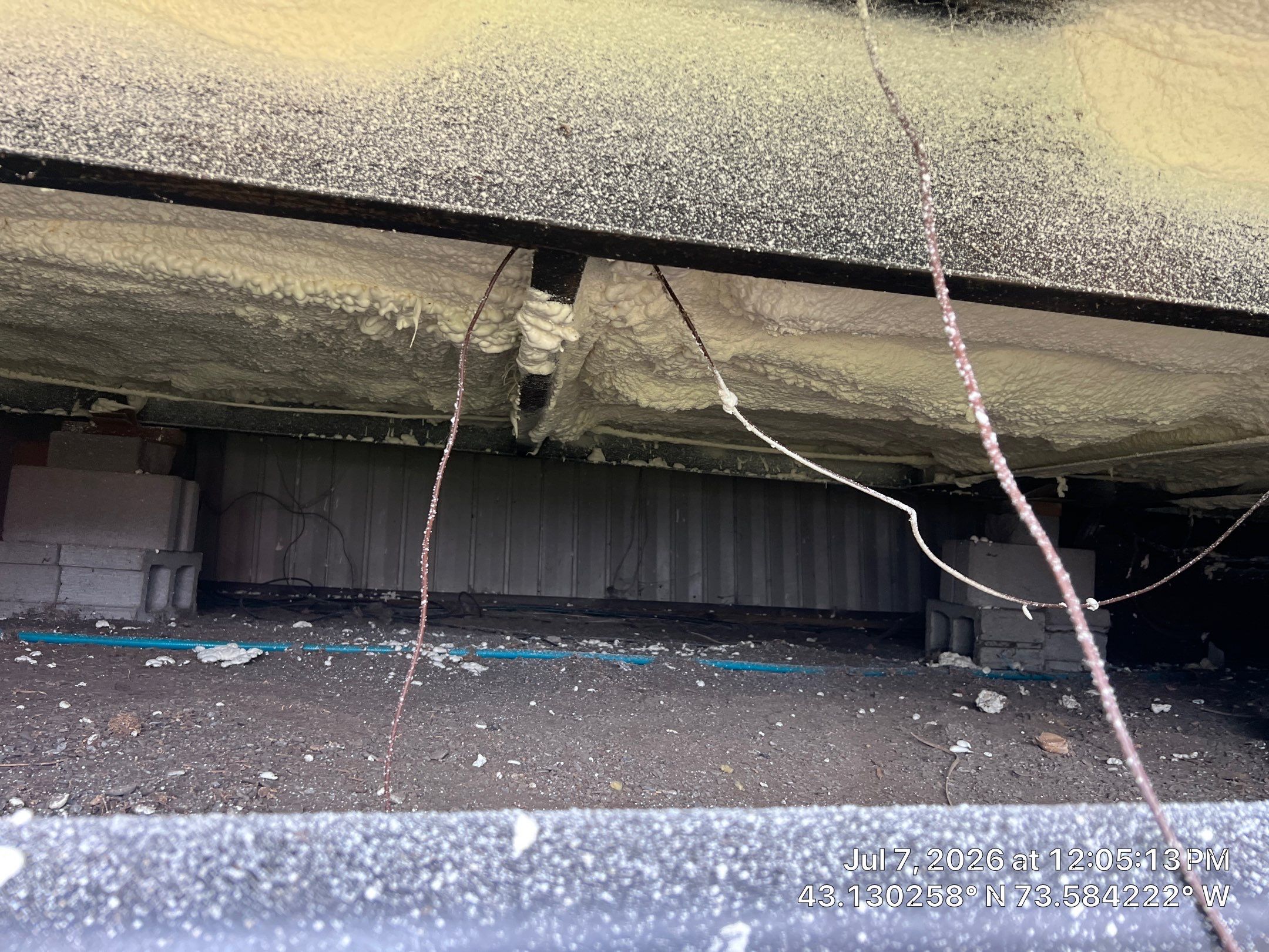 New Furnace and Mobile Home Belly Insulation Project in Greenwich by Saffron Elite Home Performance & Building Science