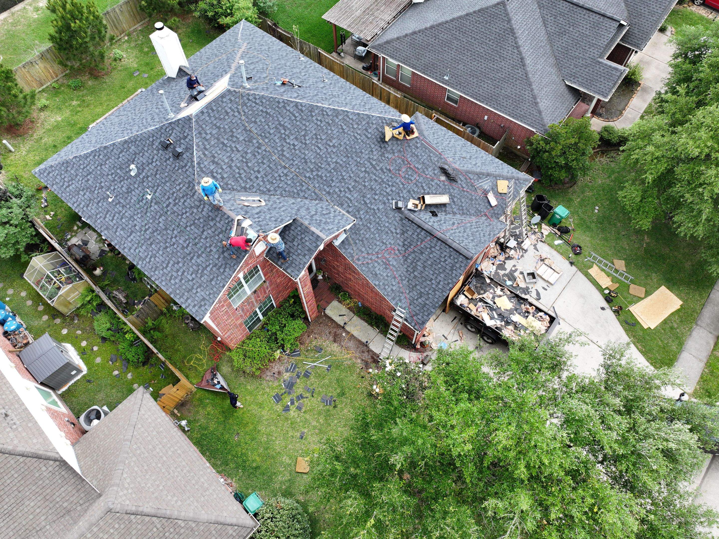 Complete Shingle Roof Replacement — Spring, TX by PL Roofing & SB Roofing, LLC.