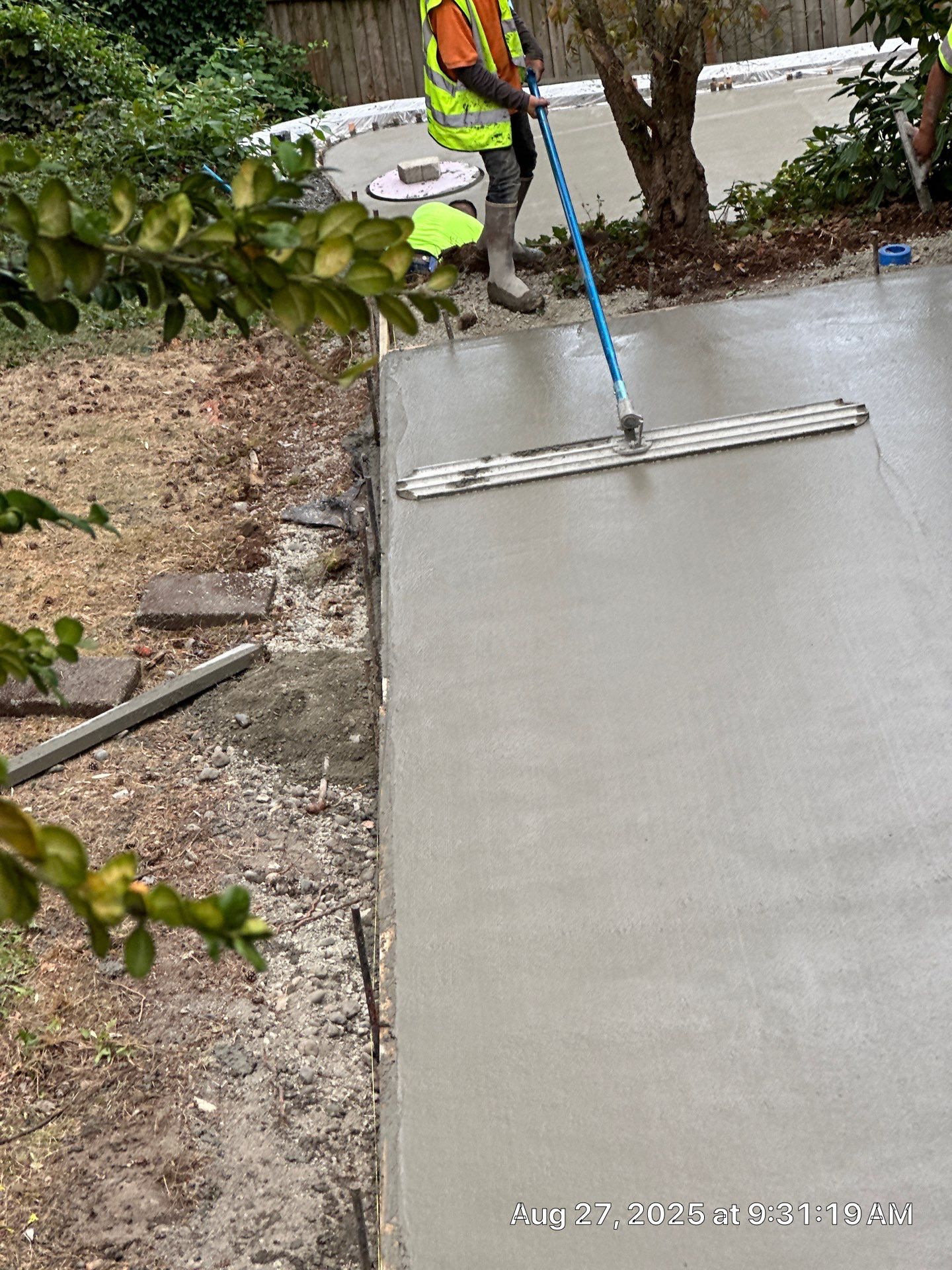 Backyard Concrete Patch Repair | Seattle  by Jireh Asphalt & Concrete Inc 