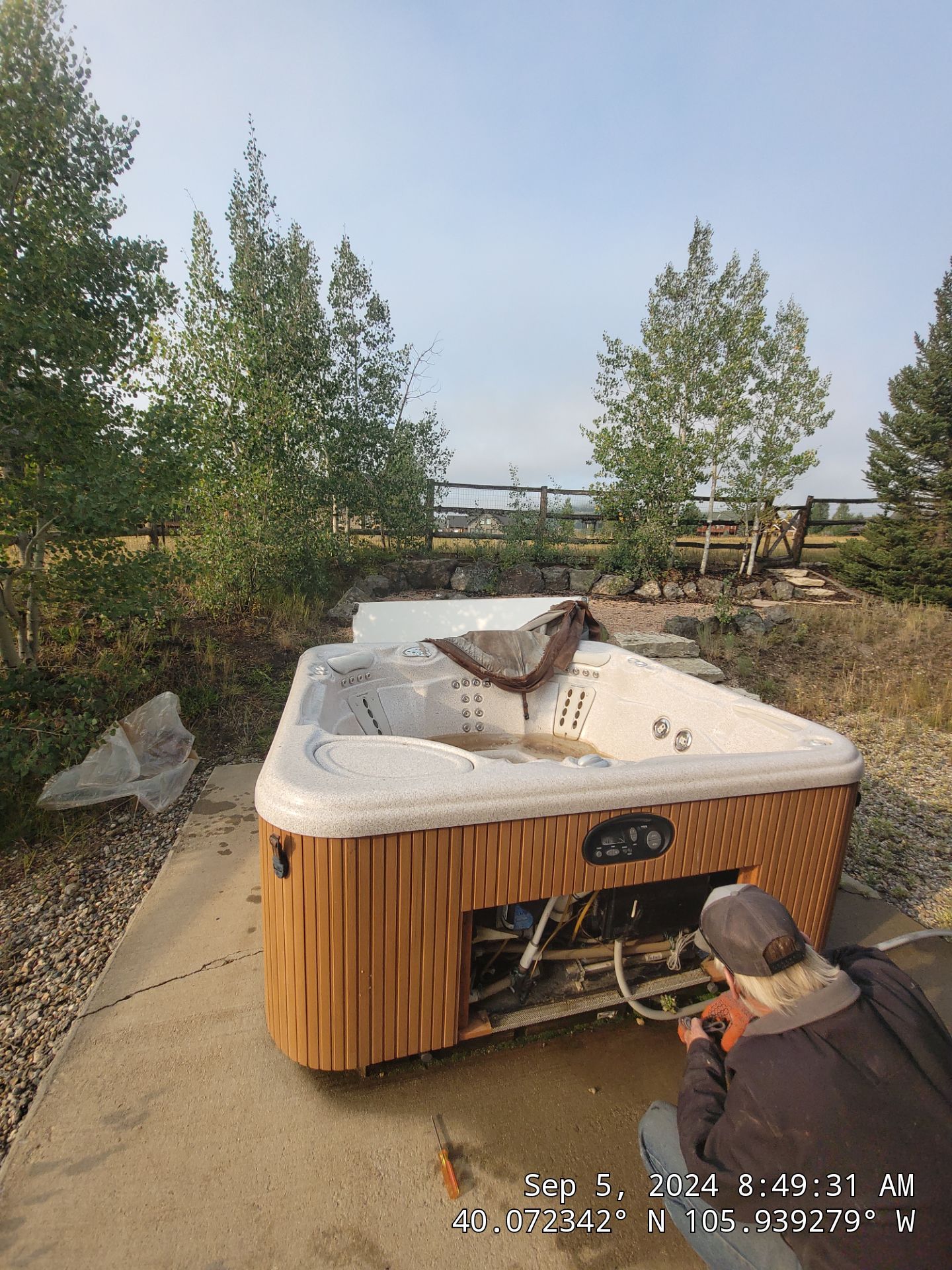 Hot Tub Removal by Wheatley Creek Services